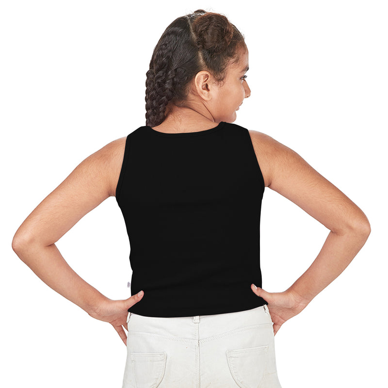 Black Padded Tank Top
