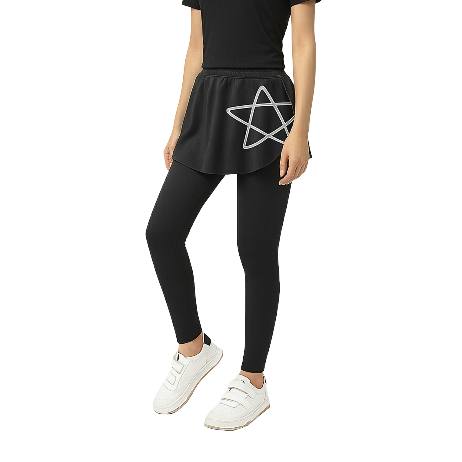 Black Skeggings & Tshirt Set