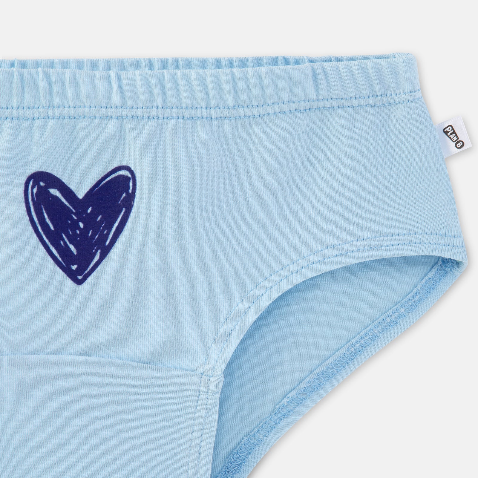 All Hearts Blue Girl Hipsters