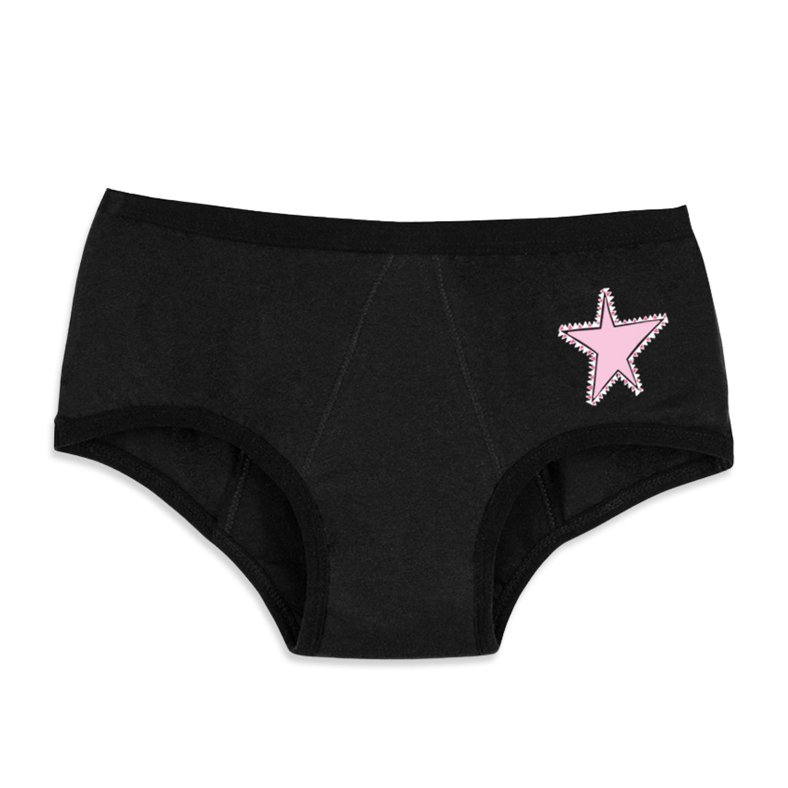 Blue & Black 2-Pack Reusable Period Panty (Heavy Flow)