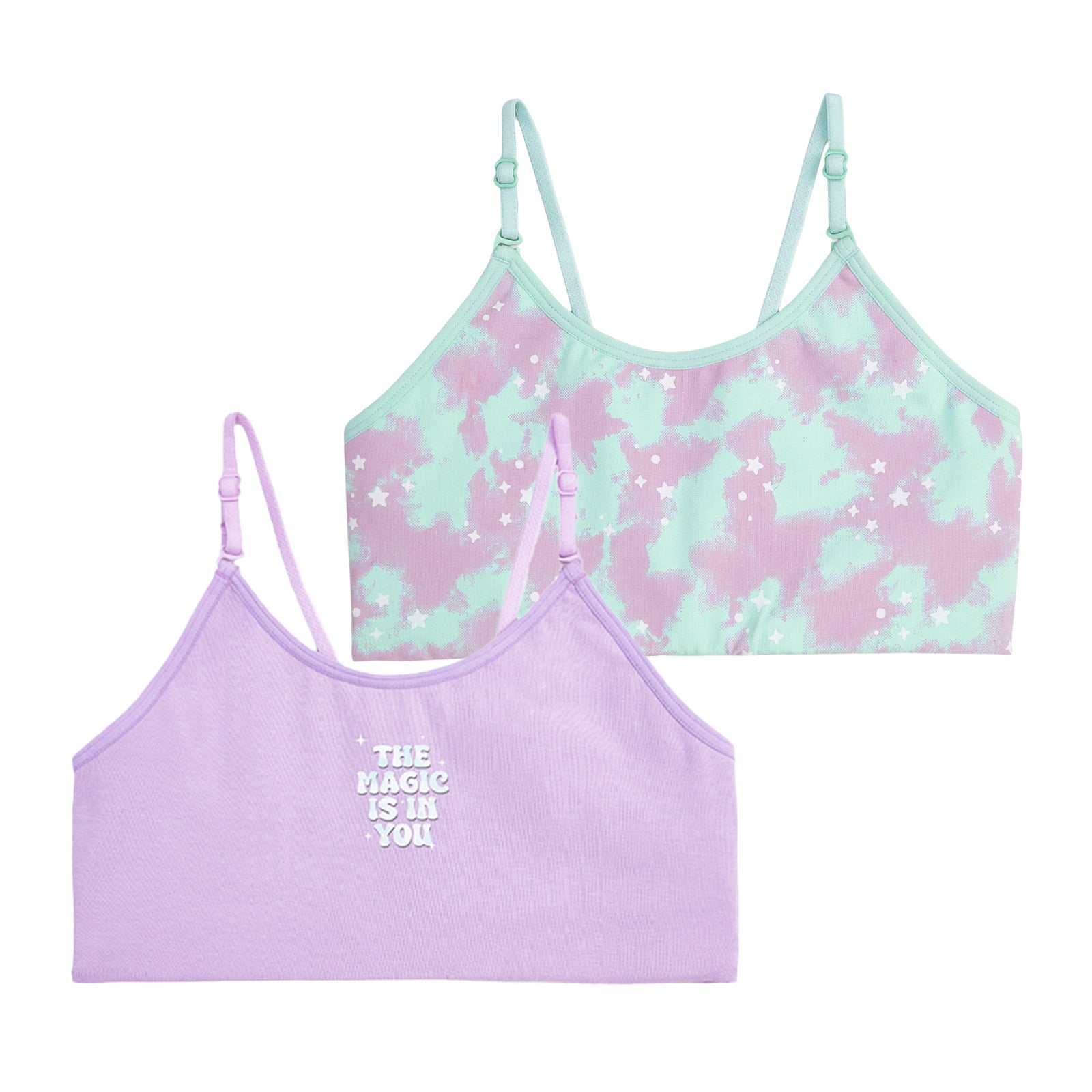 Tie-Dye Galaxy 2-Pack Training Bras