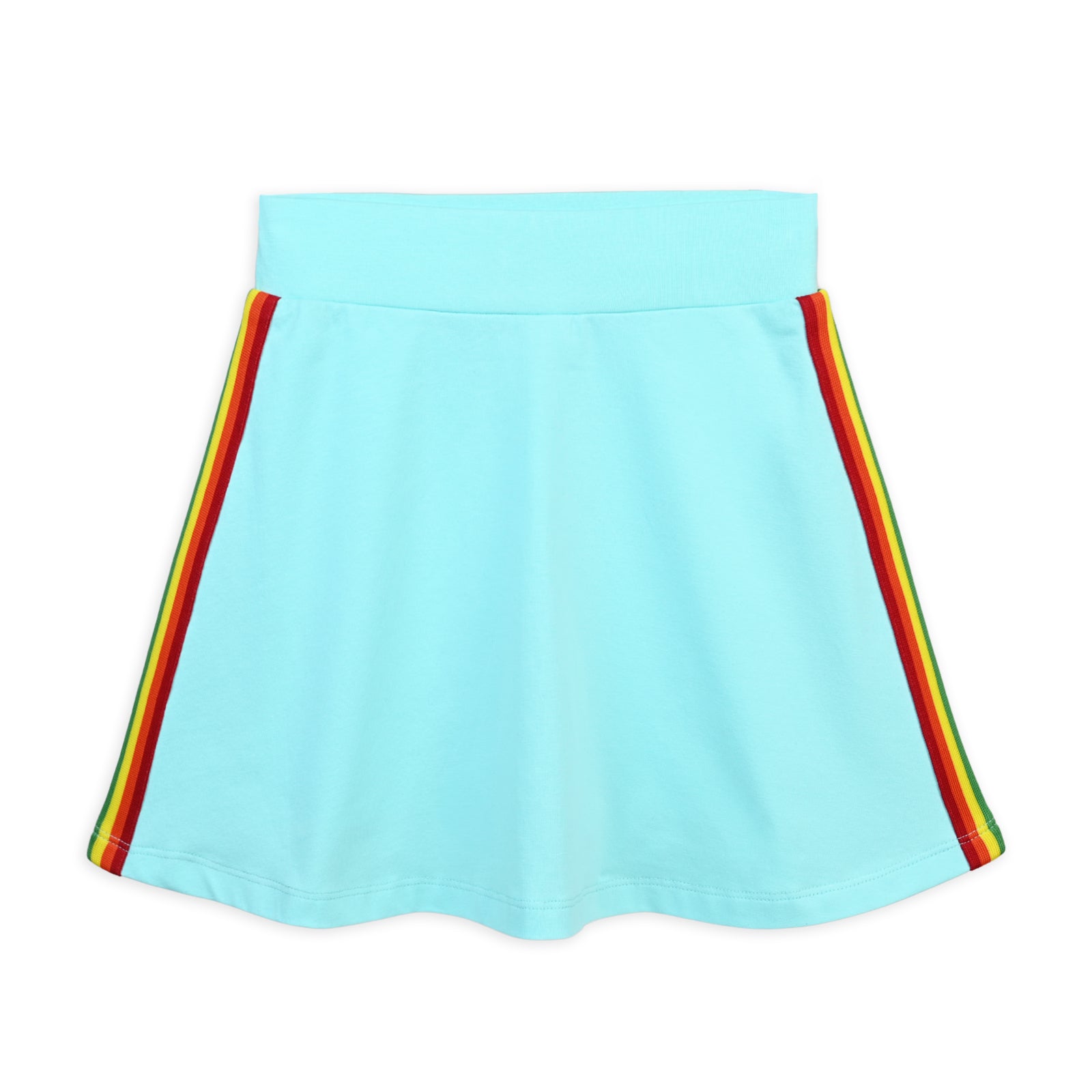 Blue Rainbow Skater Skirt & Top Set