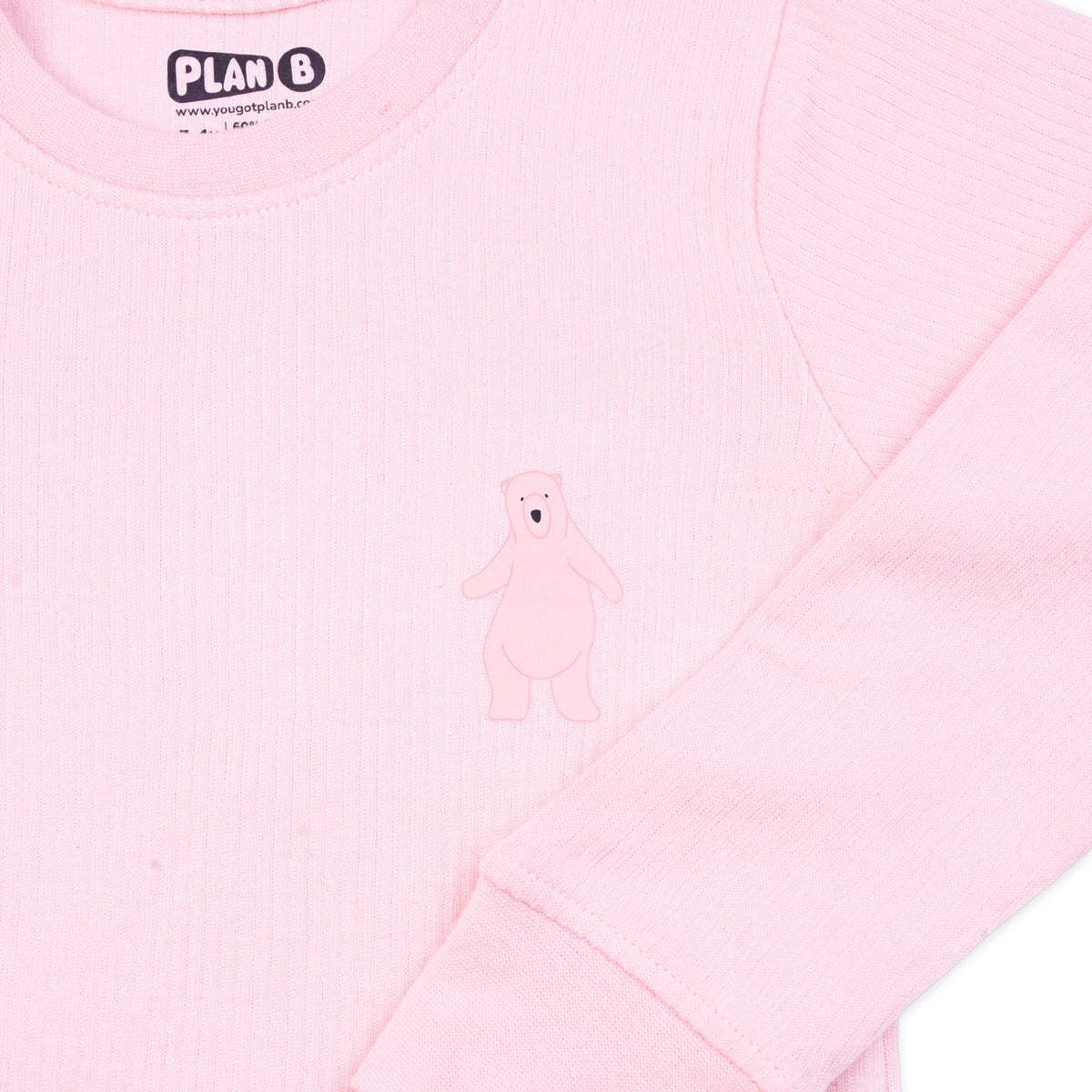 Pink Thermal Set For Boys