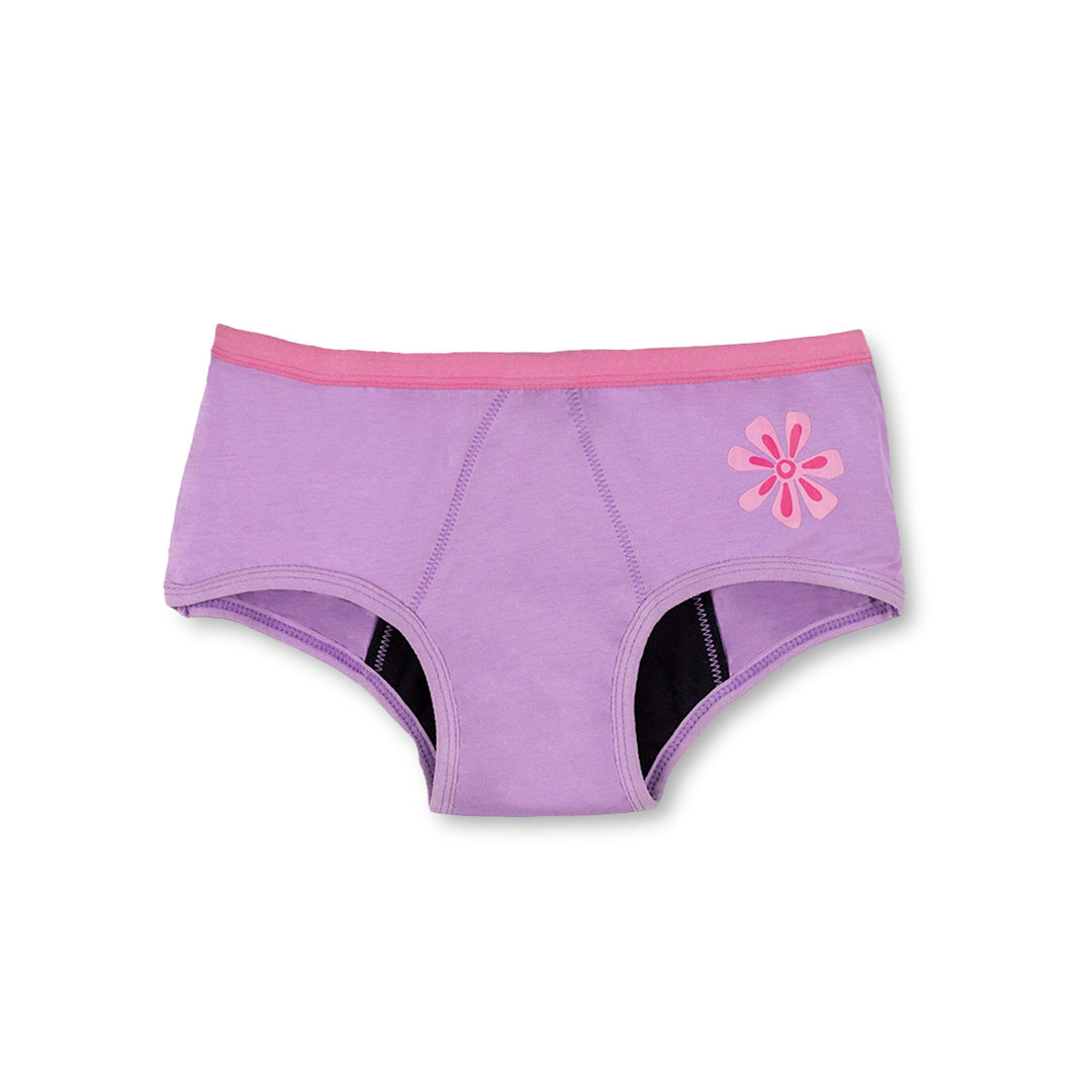 Lavender 2-Pack Reusable Spotting Panty (Light Flow)