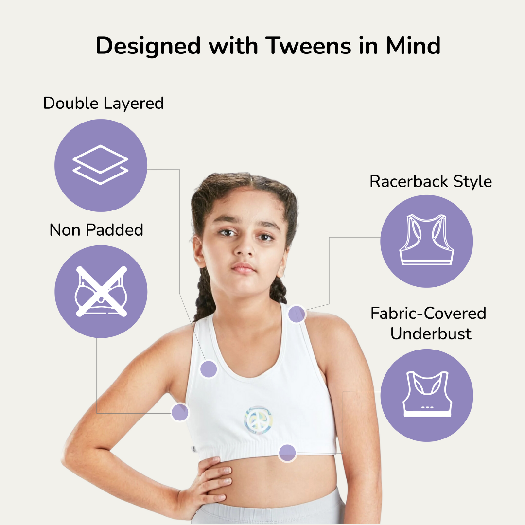 Zen Mode 2-Pack Double Layered Sports Bra - Racer Back