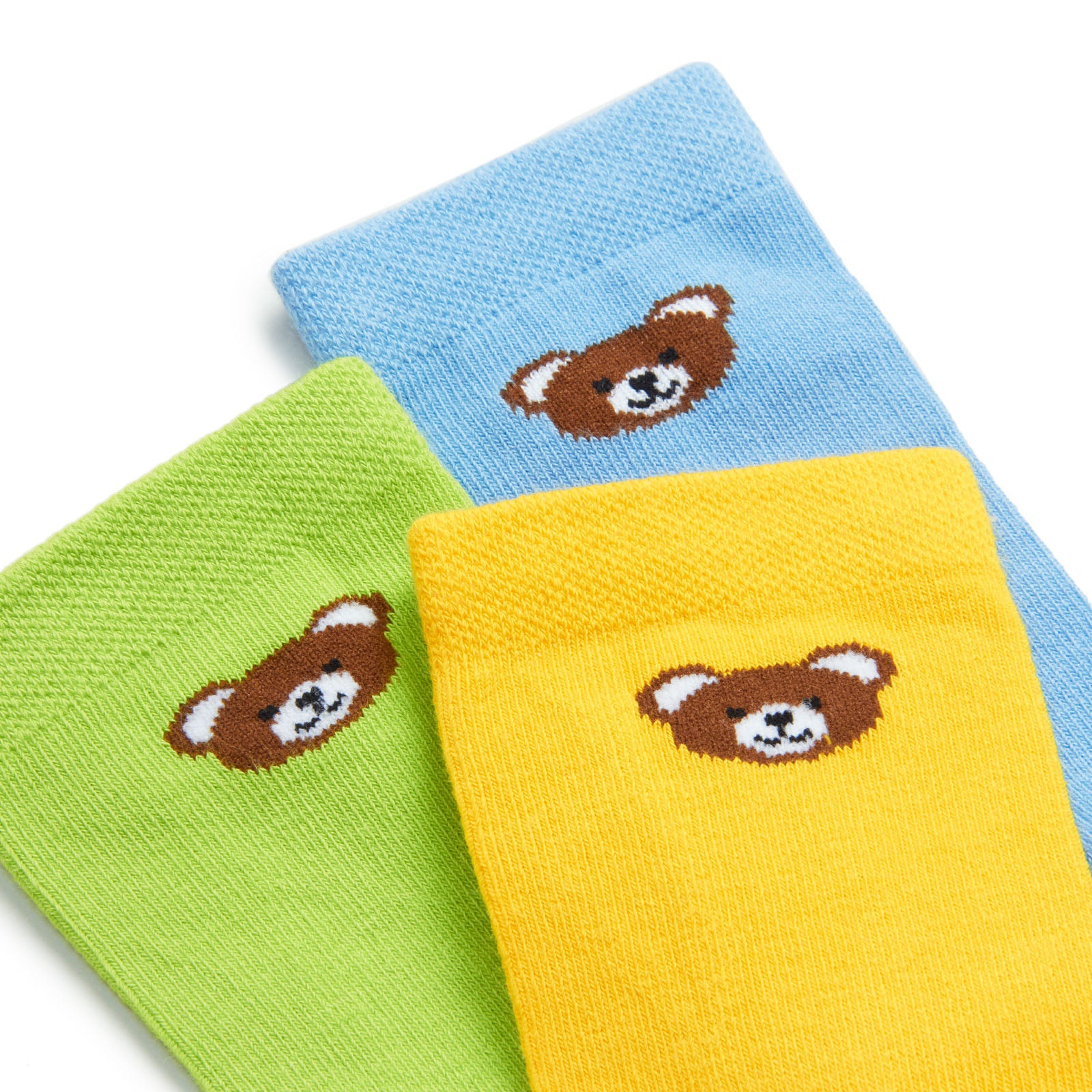 3-Pack Teddy Socks