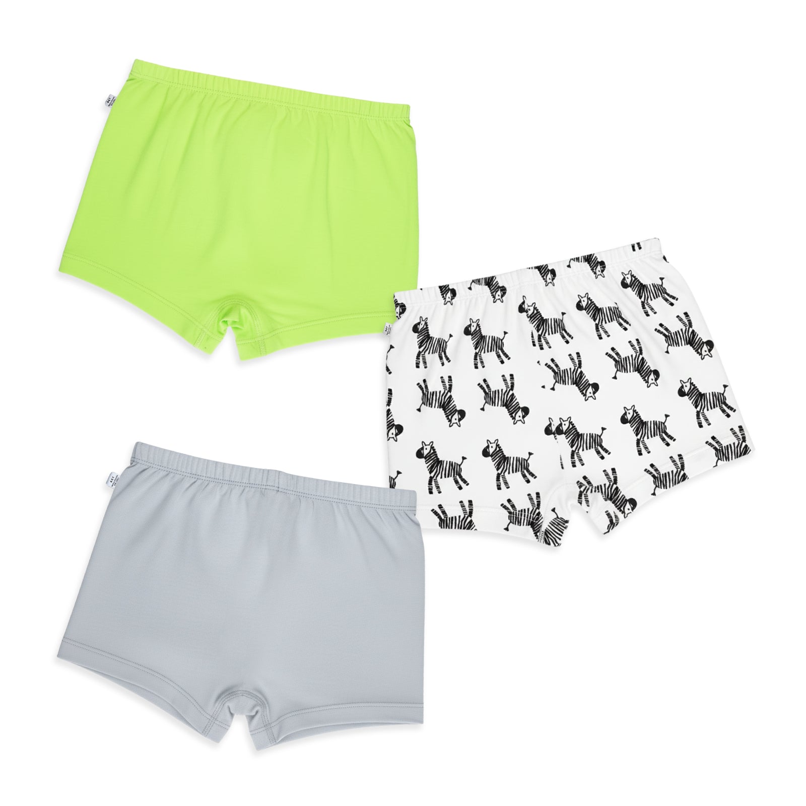 Zebra 3-Pack Boy Boxer