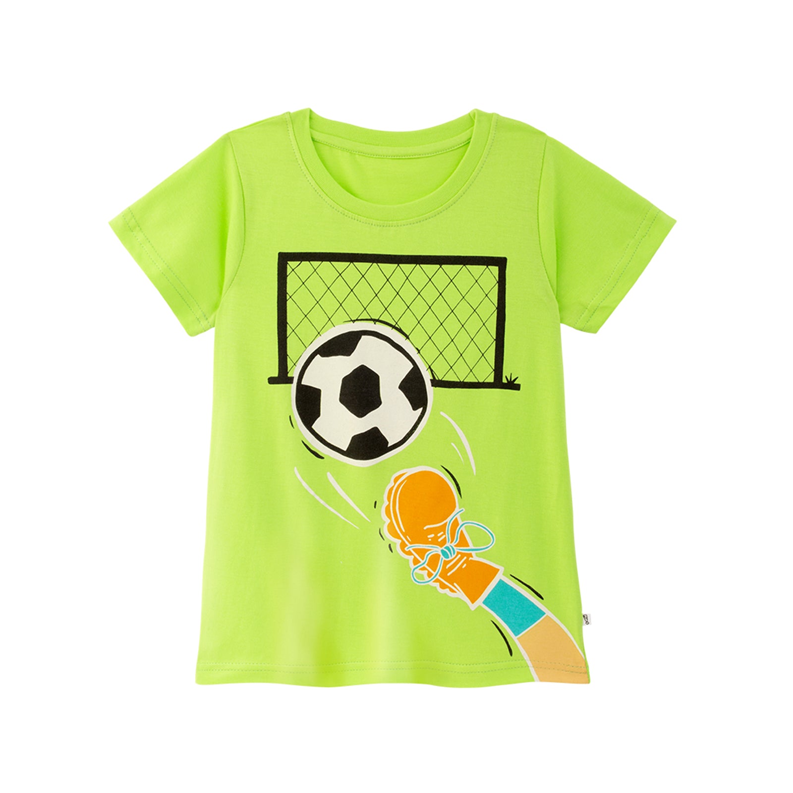 Football Shorts & Tee Nightsuit - Glow  in the Dark
