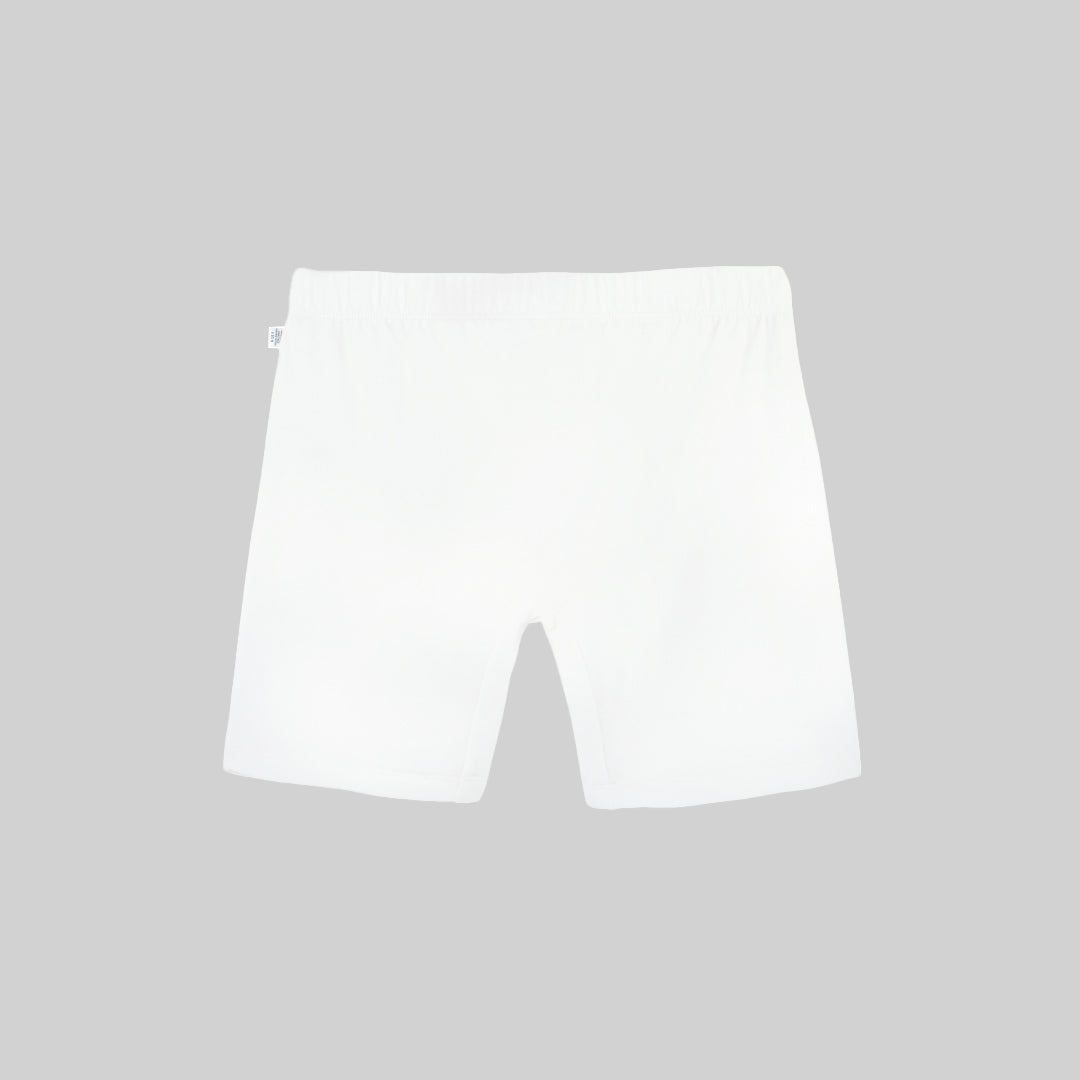 White Inner Shorts & Padded Camisole Set