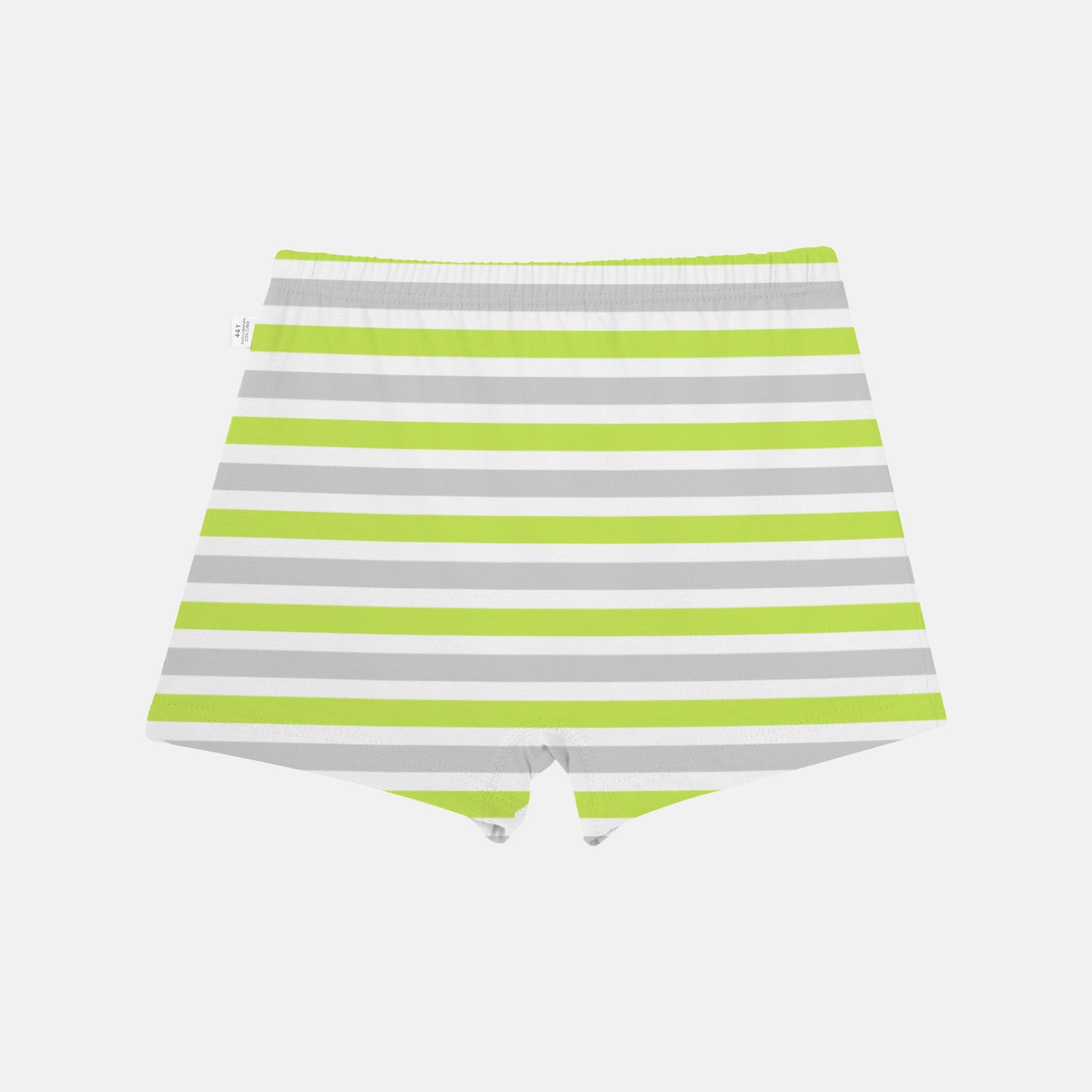 Grey & Lime Stripes Boy Boxer