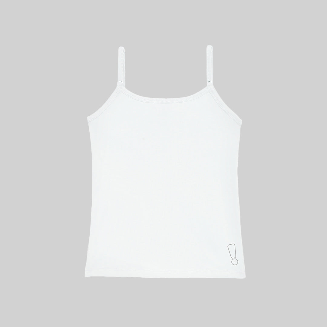 White Inner Shorts & Camisole Set