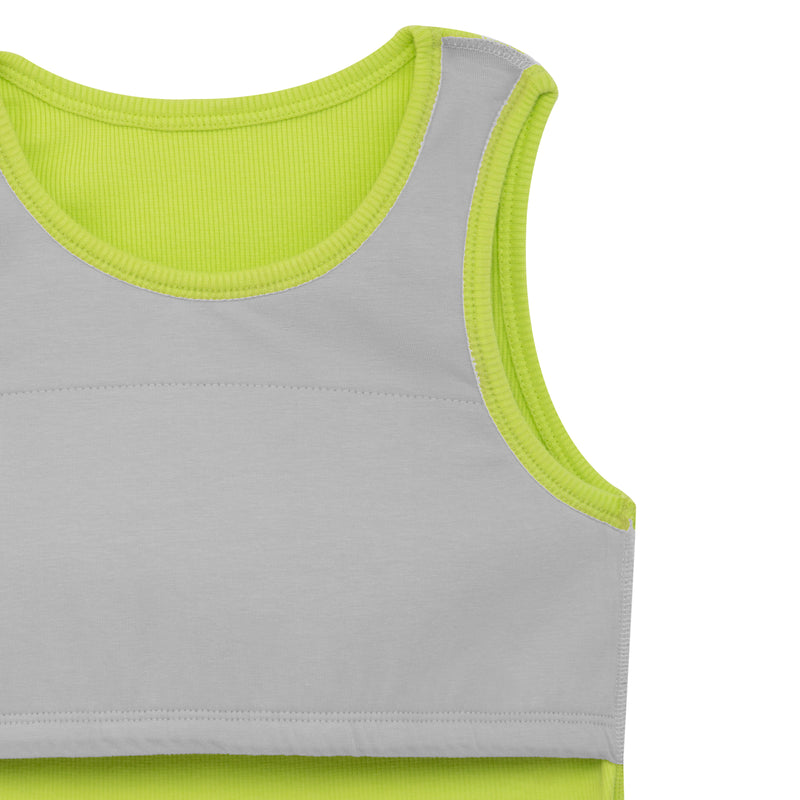Lime Padded Tank Top