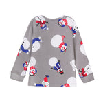 Snowman Party - Thermal Full Sleeve Top & Pant Set