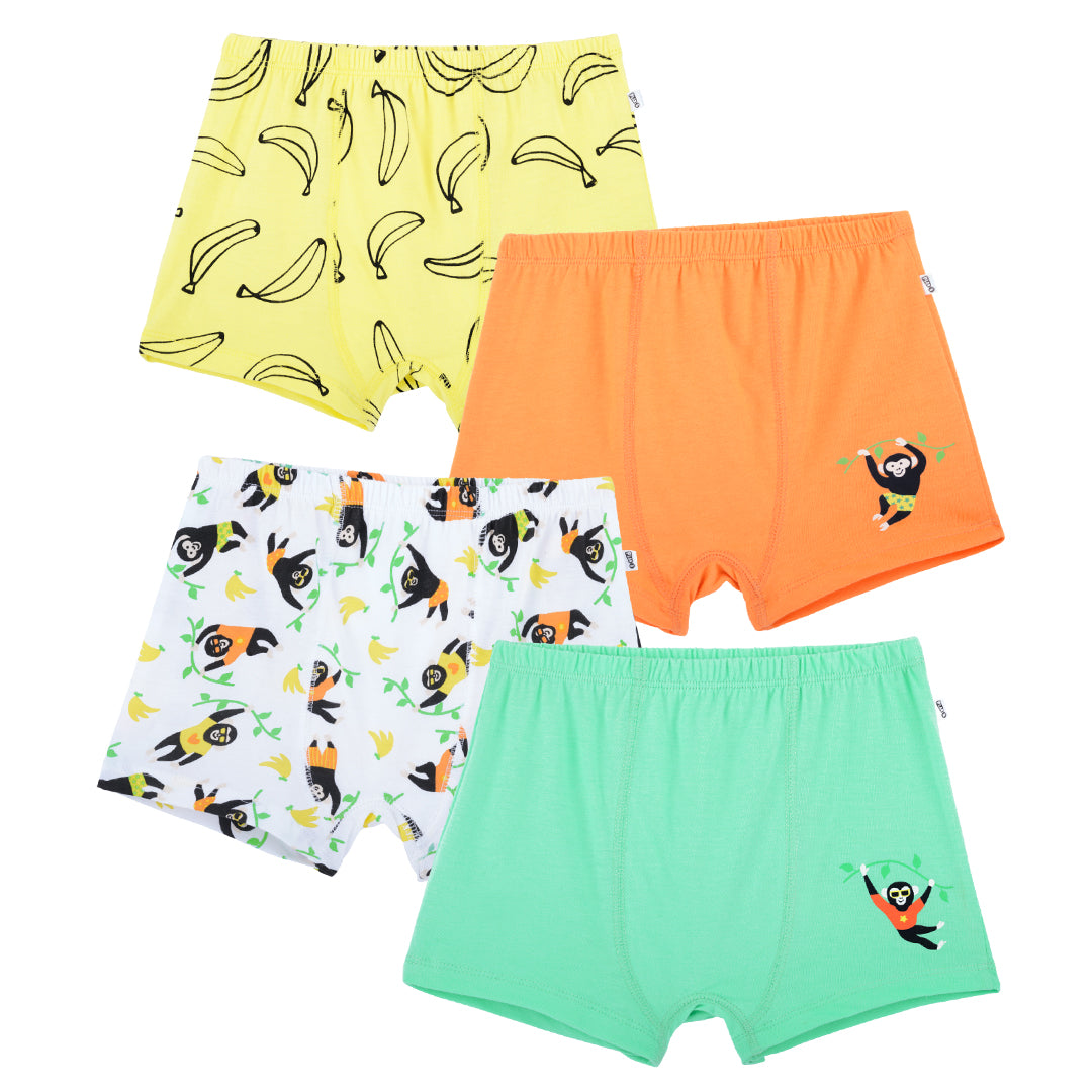 Monkey Time - 4-Pack Boys Boxer
