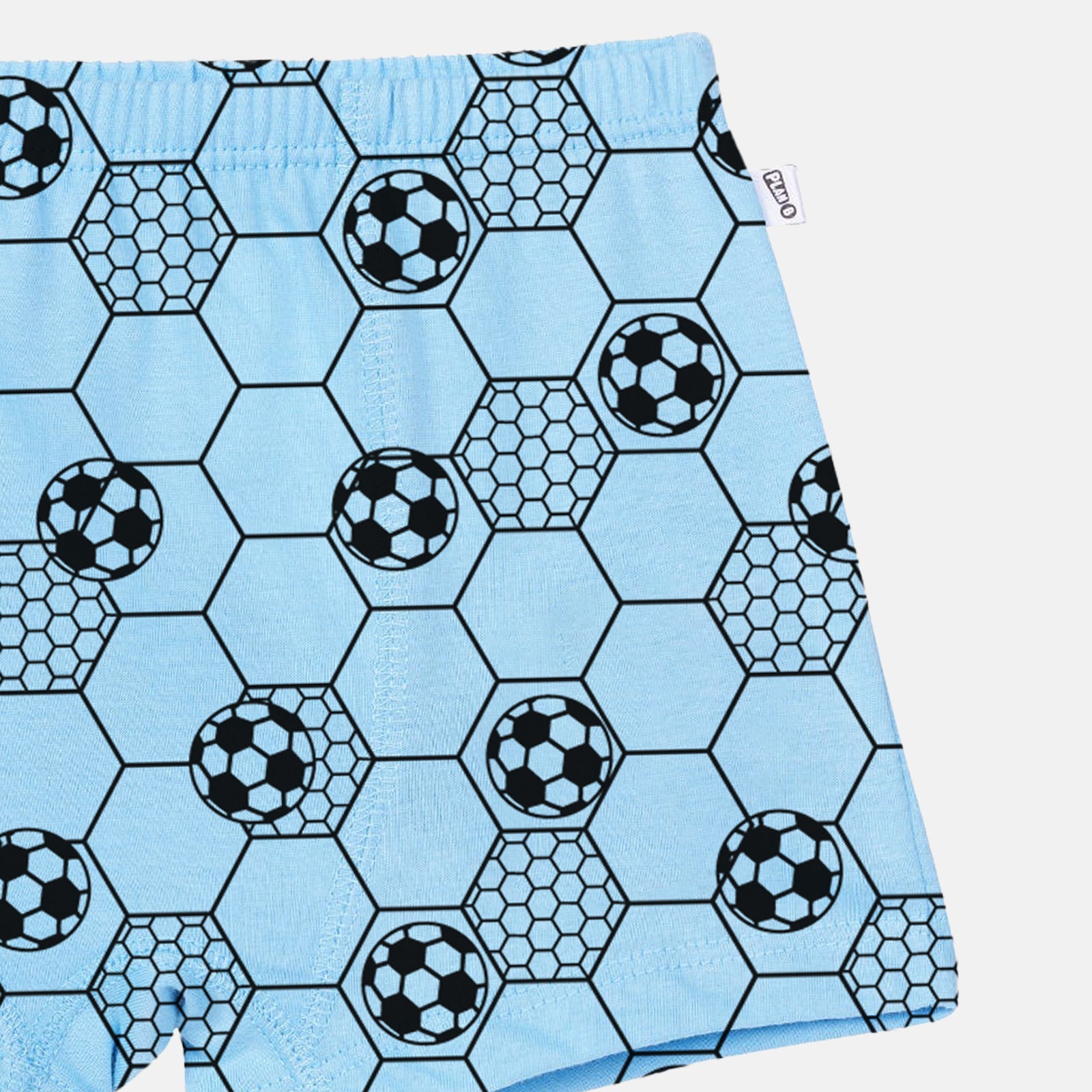 Football Blue Boy Boxer