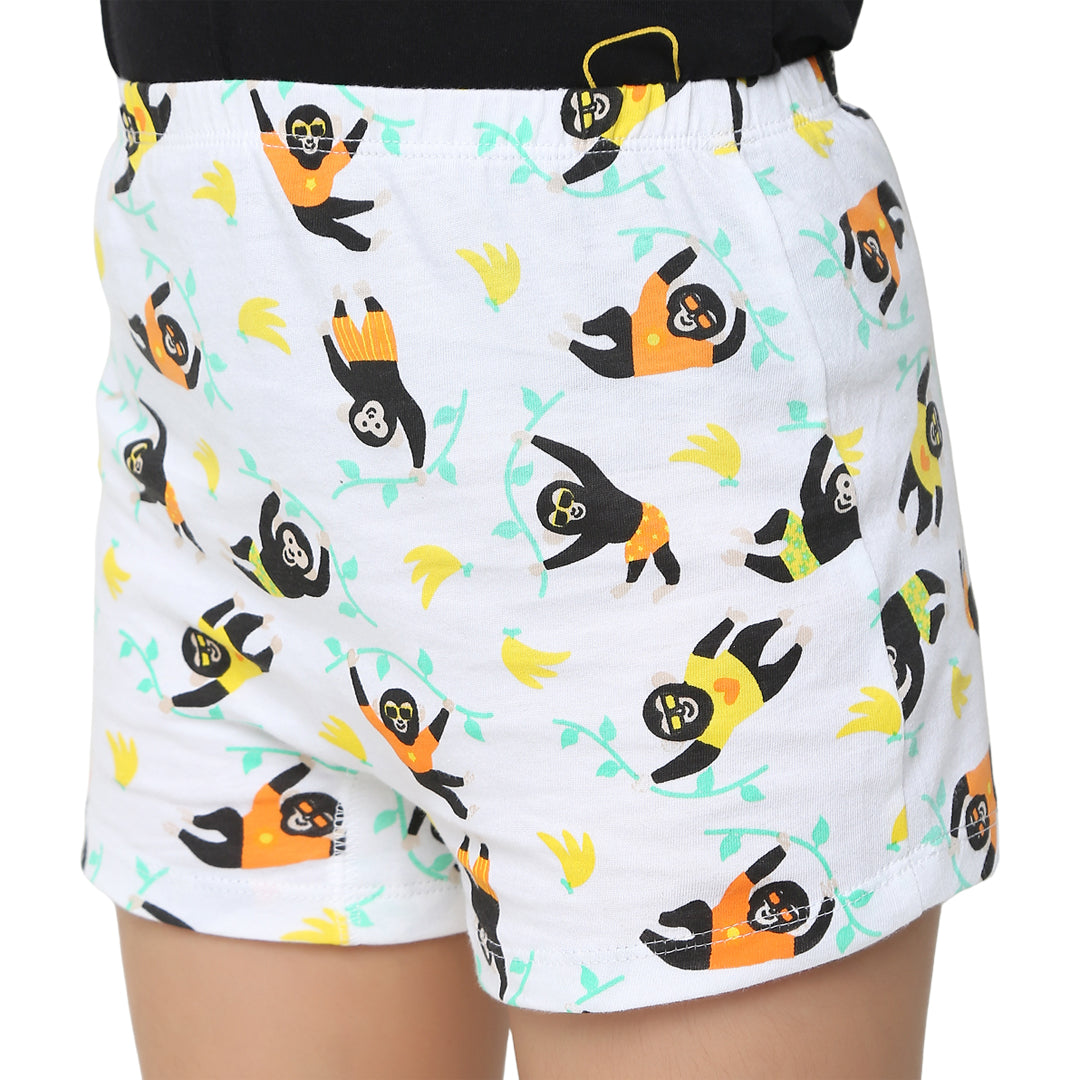 Monkey Time - 4-Pack Girls Boxer