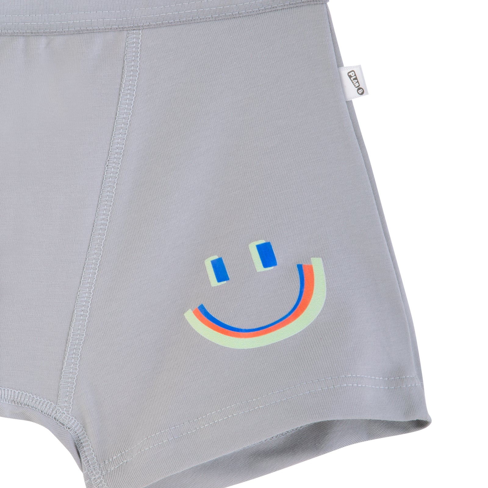Grey Smiley Trunks