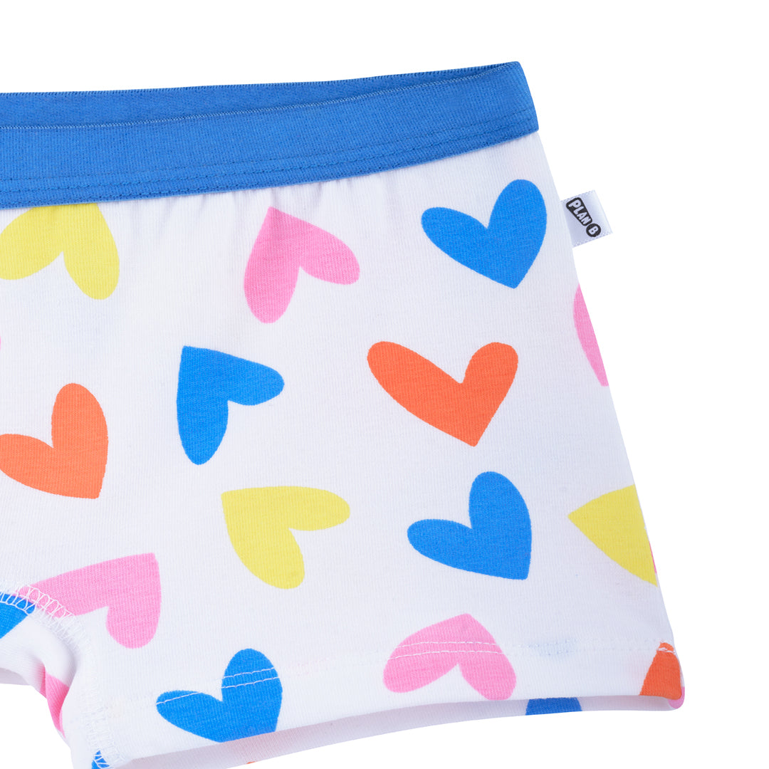 Heartstrings White Girl Trunks
