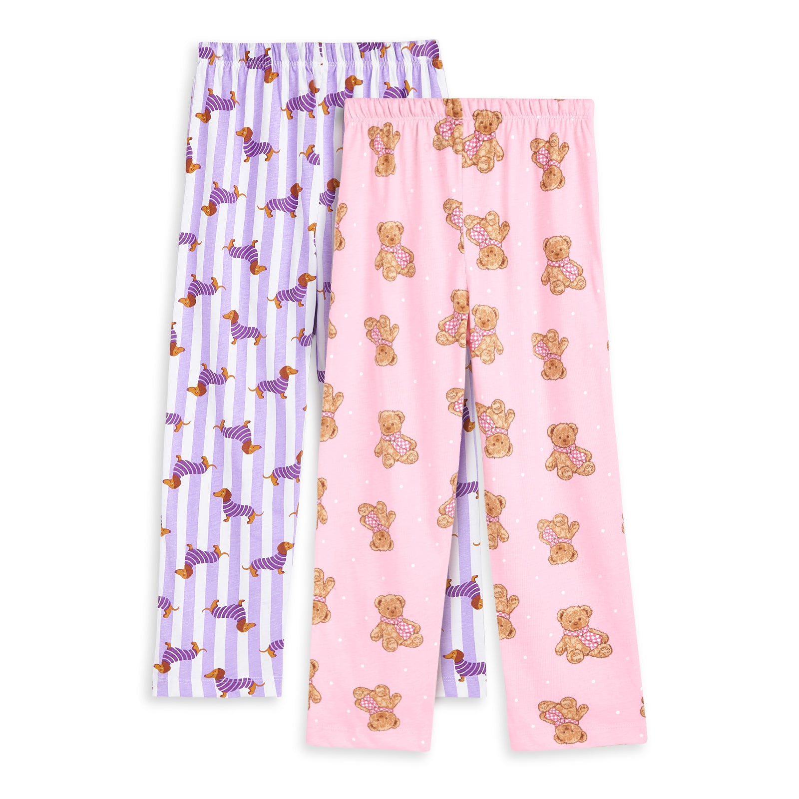 2-Pack Pajamas - Dog & Bear