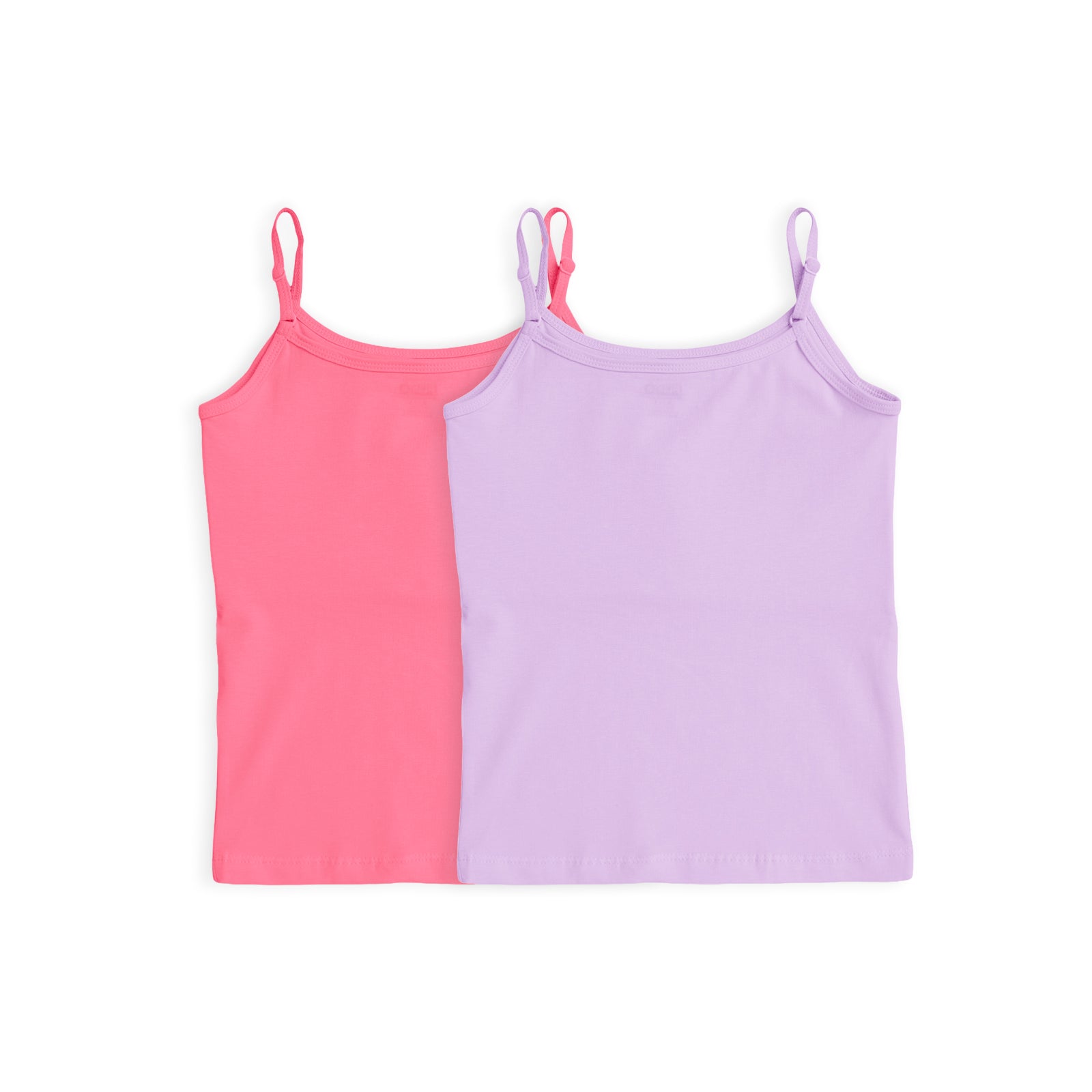 Bubblegum Pink & Lavender 2-Pack Padded Camisoles