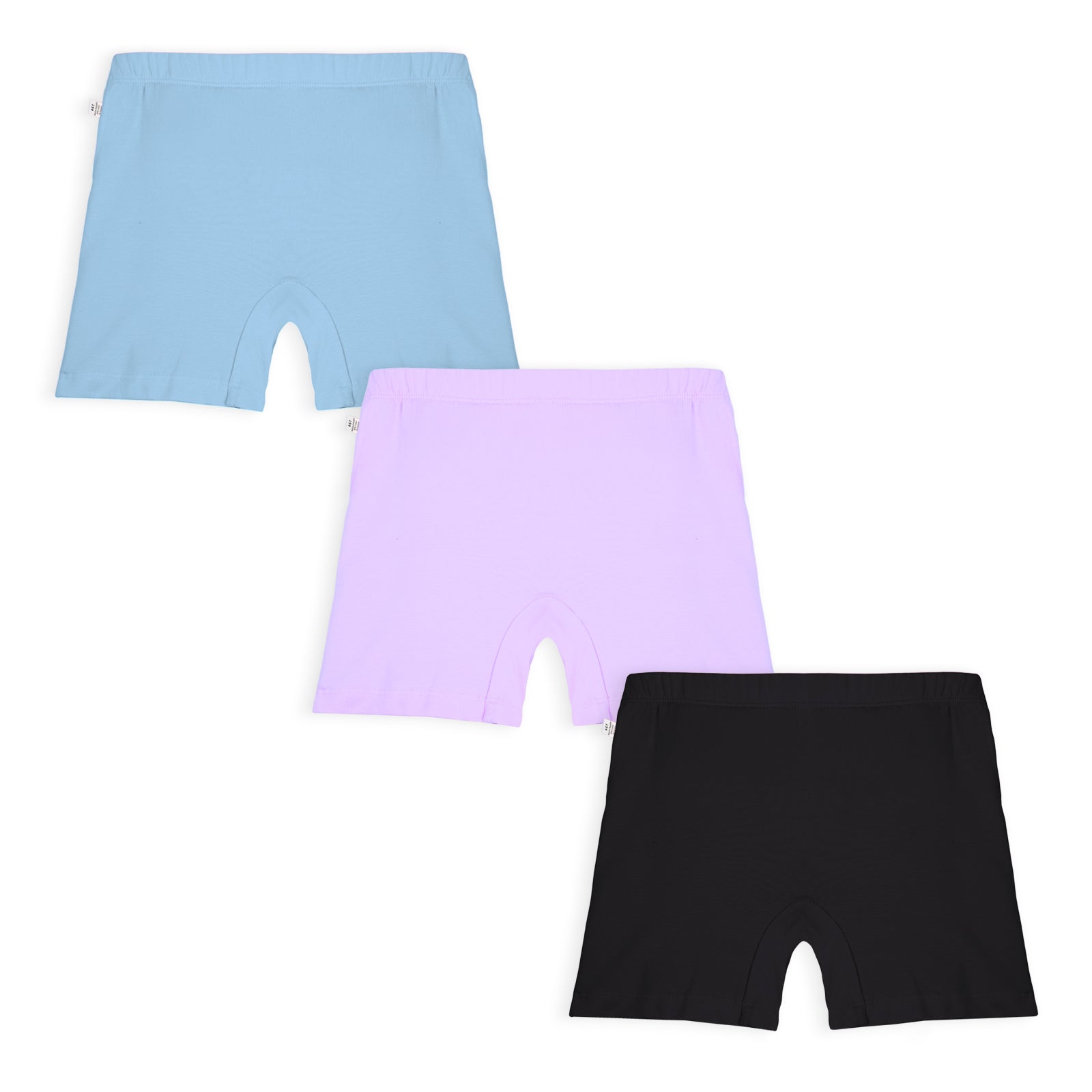 3-Pack Inner Shorts - Lavender, Blue, Black