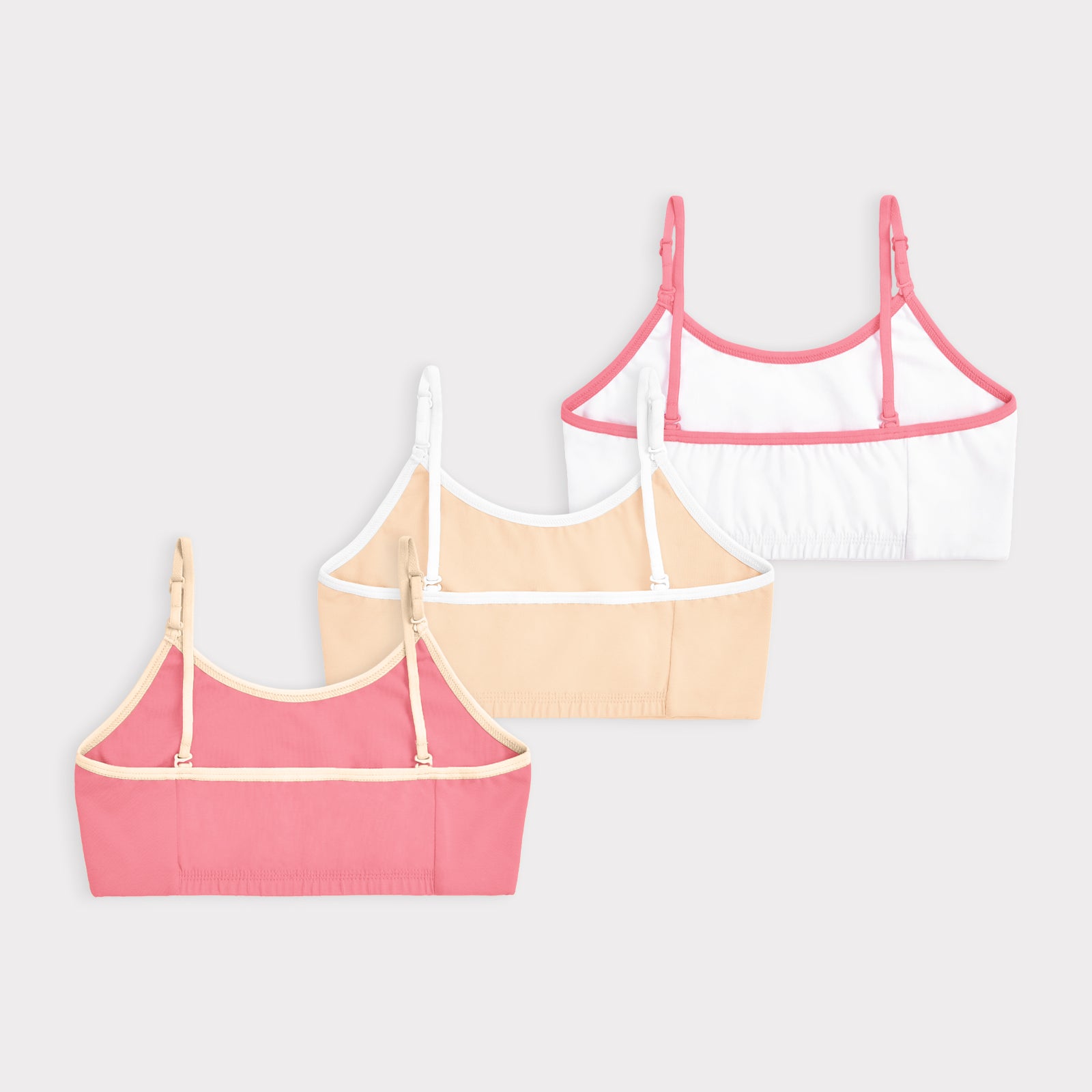 Skin White Coral 3-Pack Training Bra