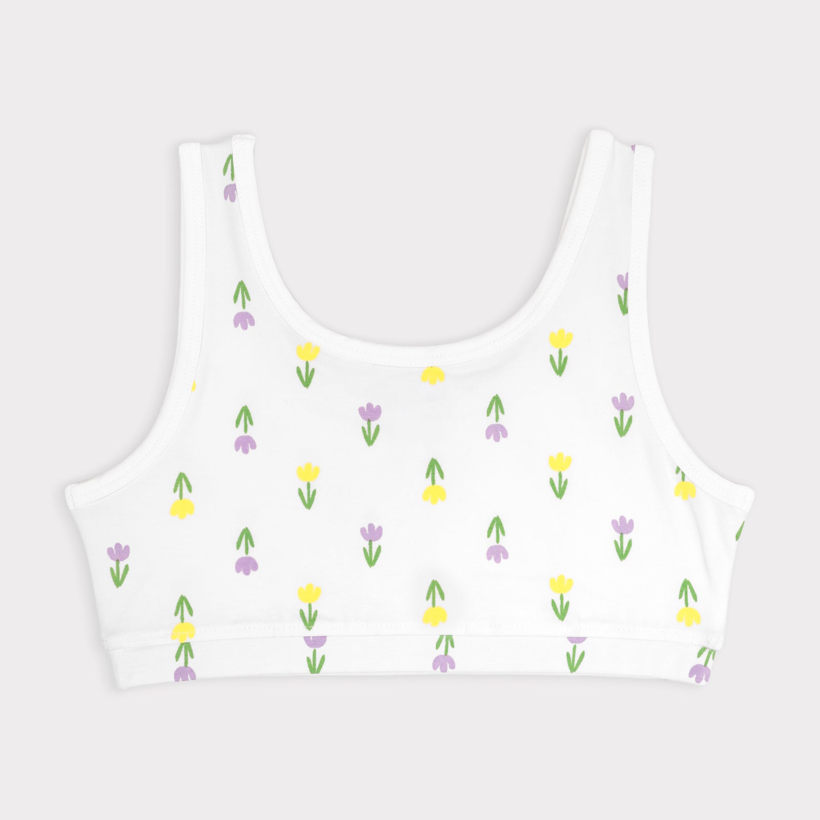 U-Shaped Tulip Double Layered Sports Bra