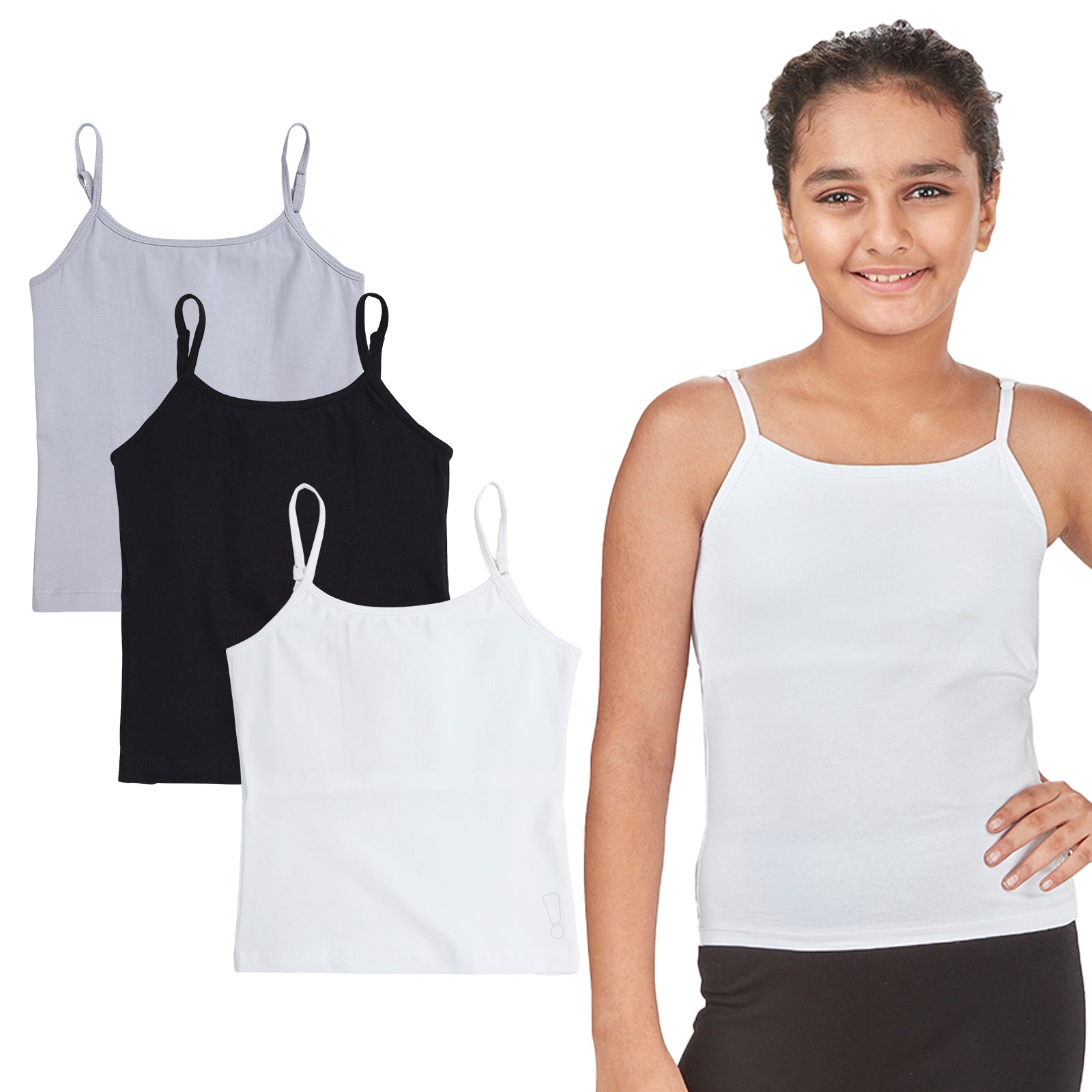 Basics 3-pack Padded Camisoles