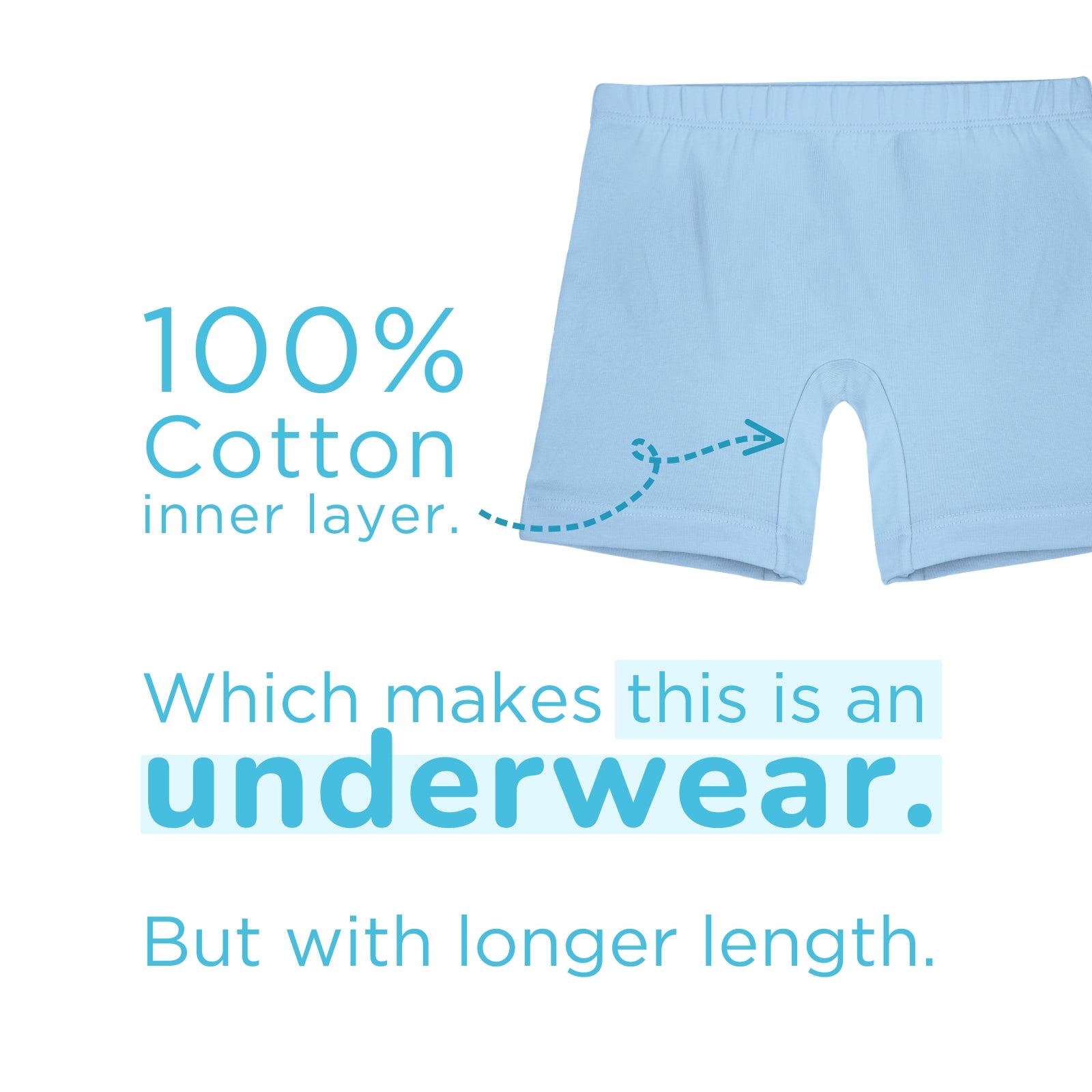 Blue Inner Shorts