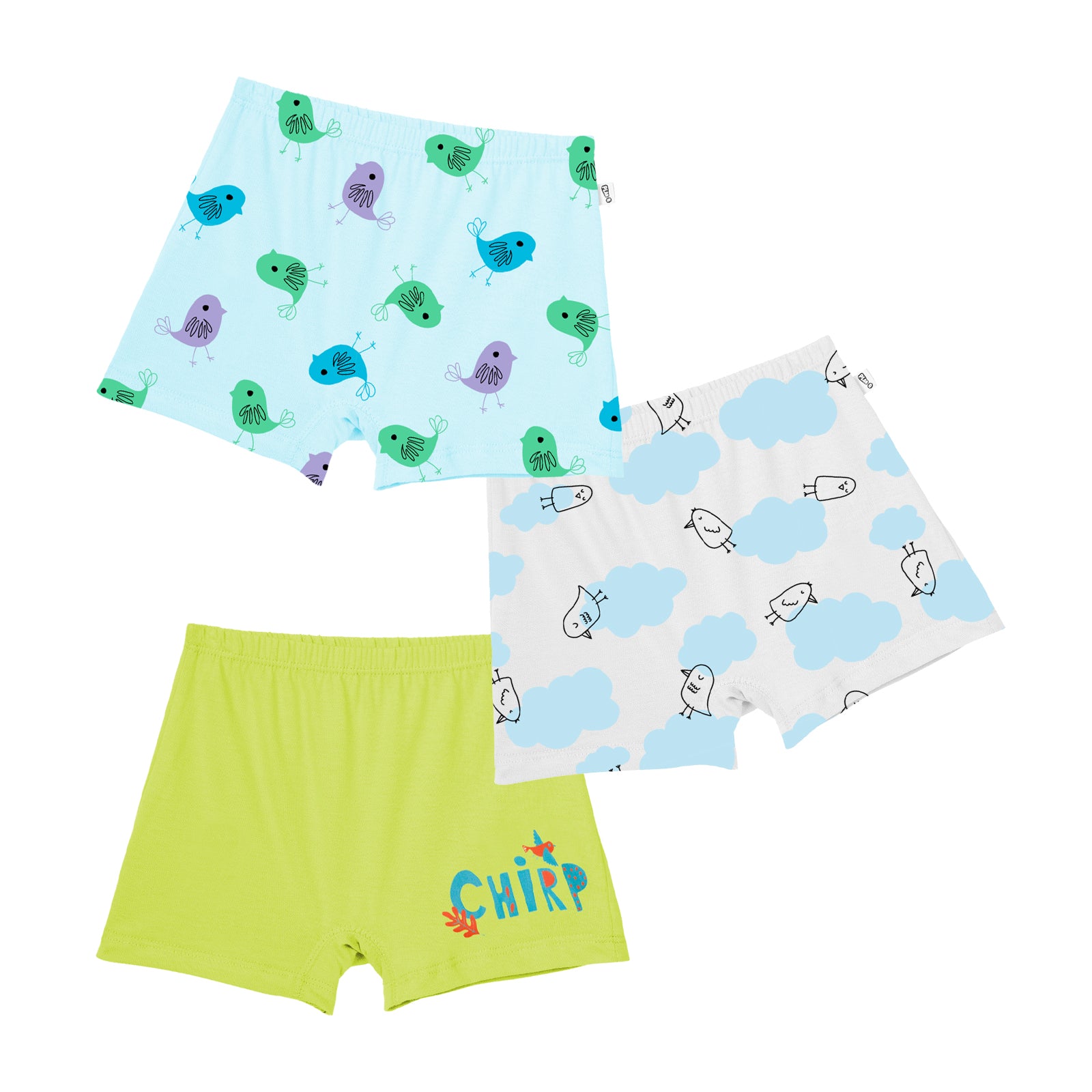 Chirpy - 3-pack Girl Boxers