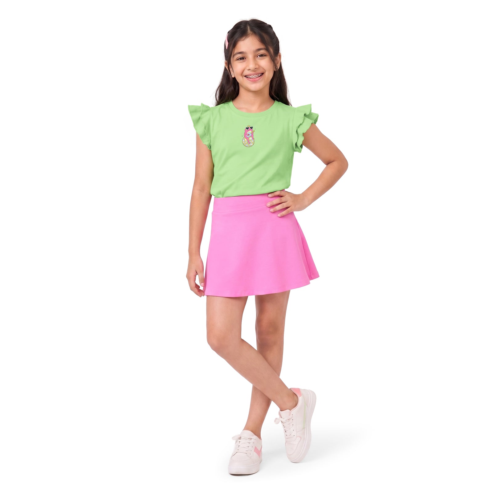 Froggy Skater Skirt & Top Set