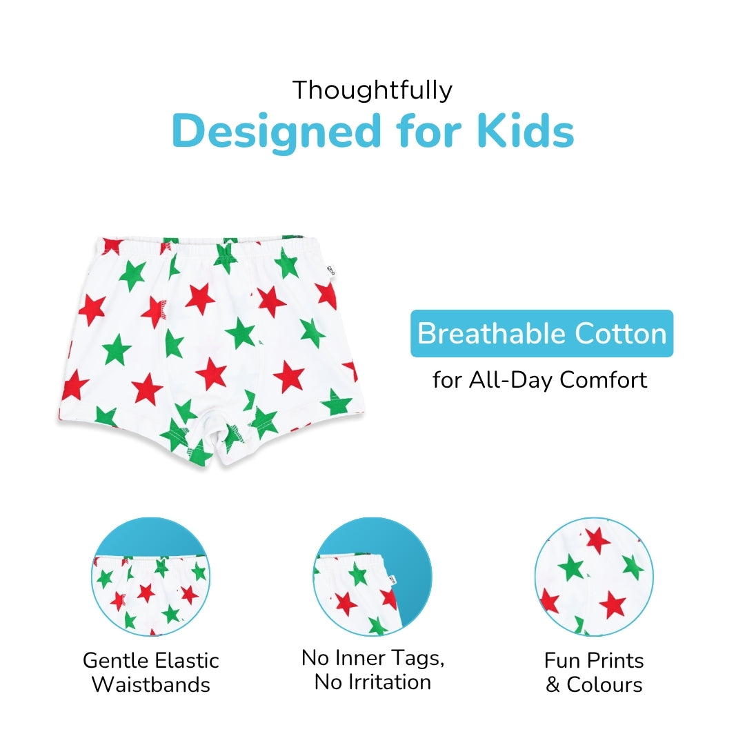 Christmas Star Boy Boxer