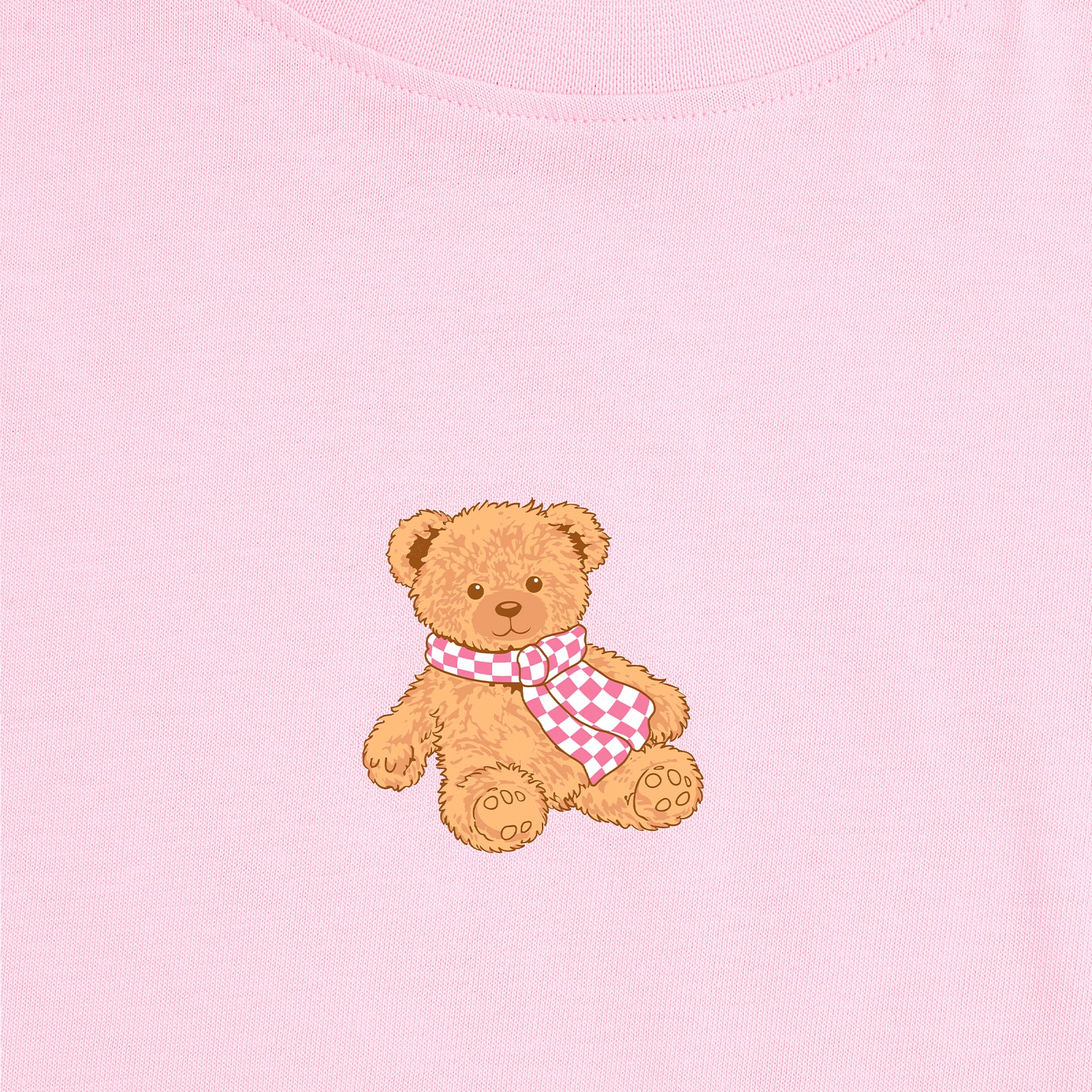 Pink Teddy Shorts Nightsuit