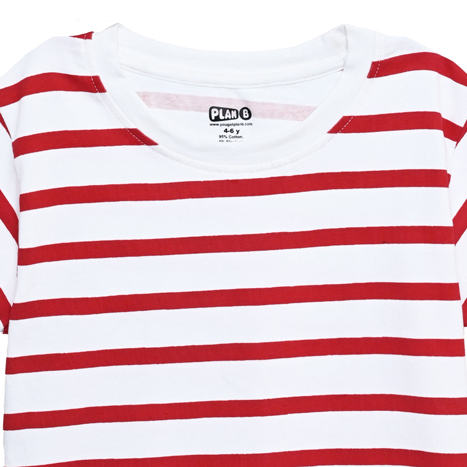 Red & White Striped T-shirt