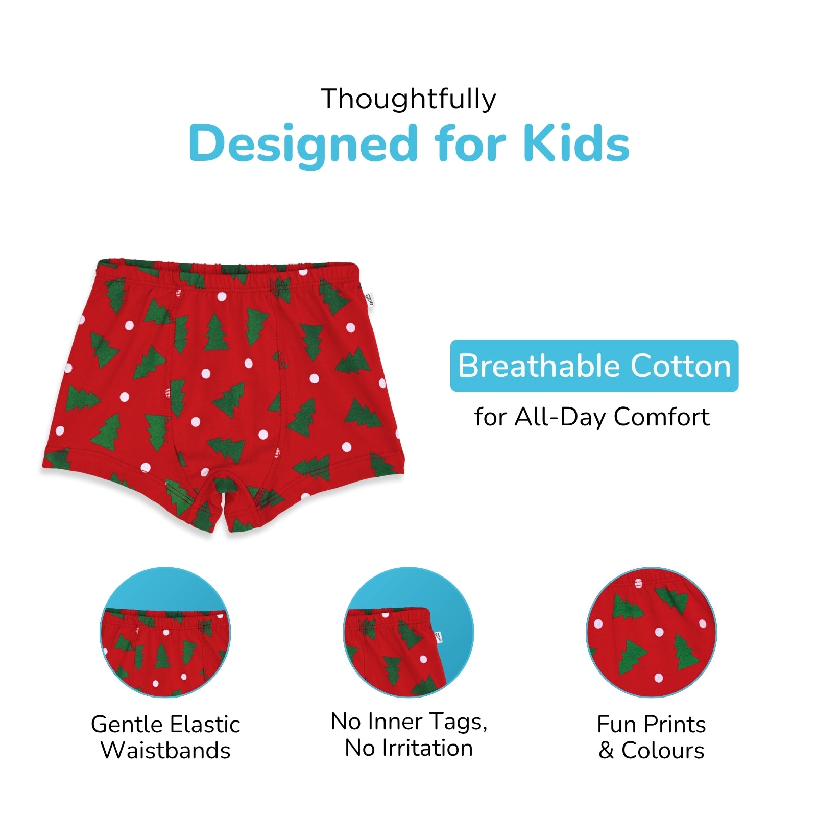 Merry Christmas 2-pack Boy Boxers