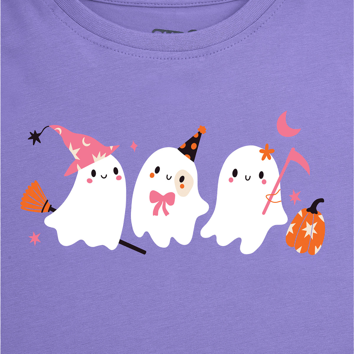 Wide Leg Pants & T-shirt Set - Halloween