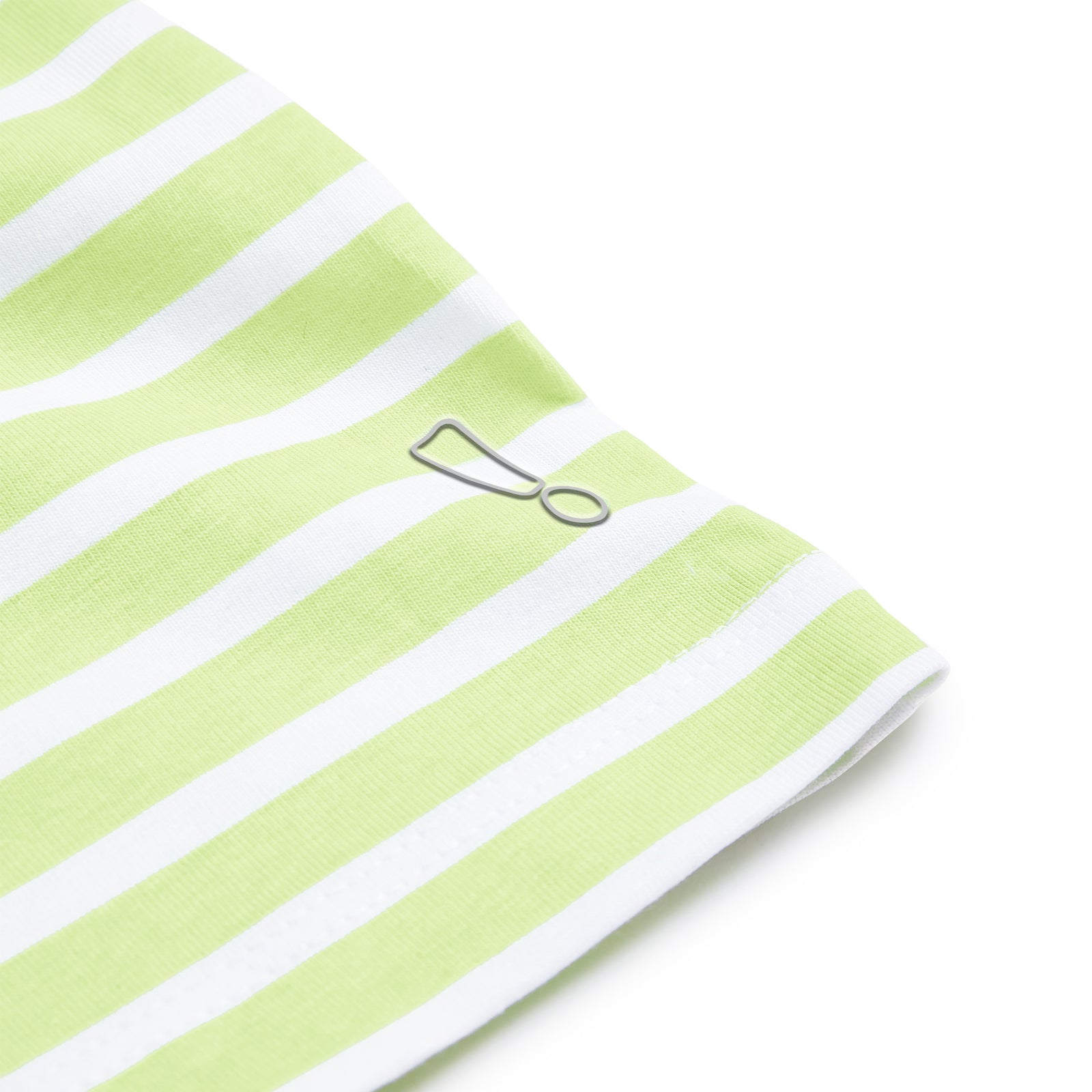 Green Stripes Padded Camisole