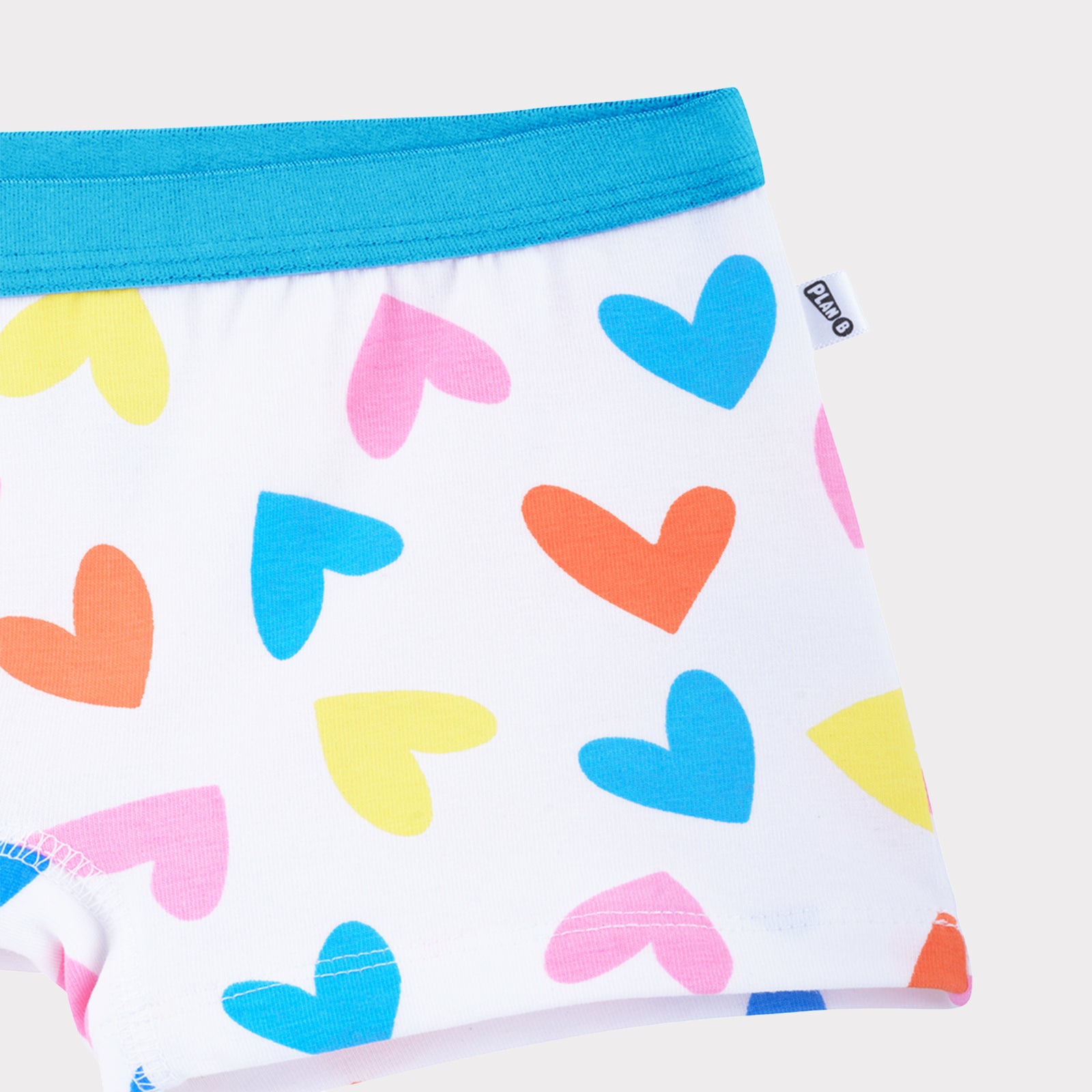 Heartstrings White Girl Trunks