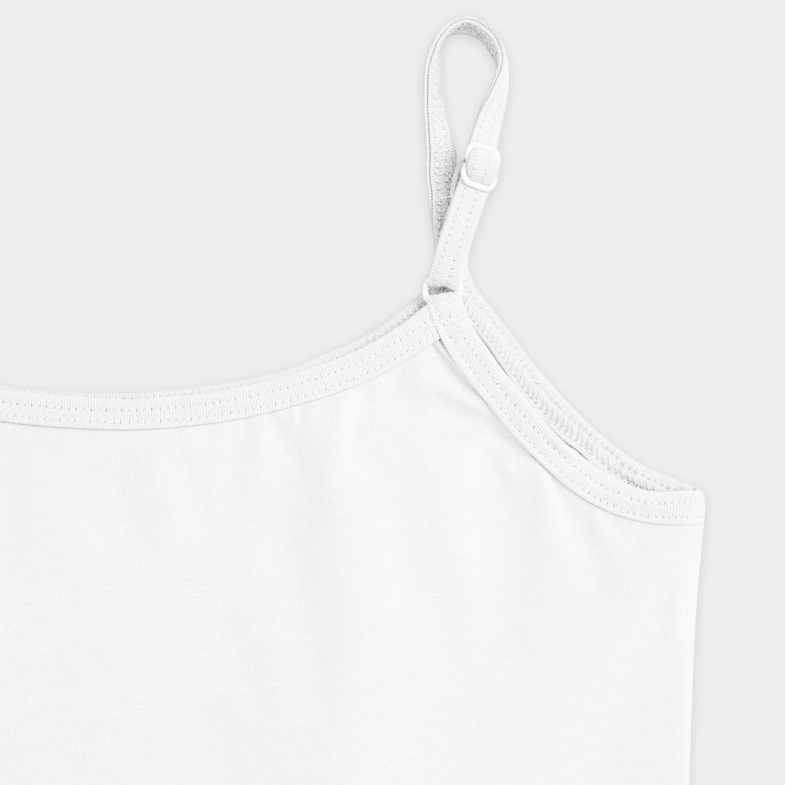 White, lavender & Bubblegum Pink 3-Pack Padded Camisoles
