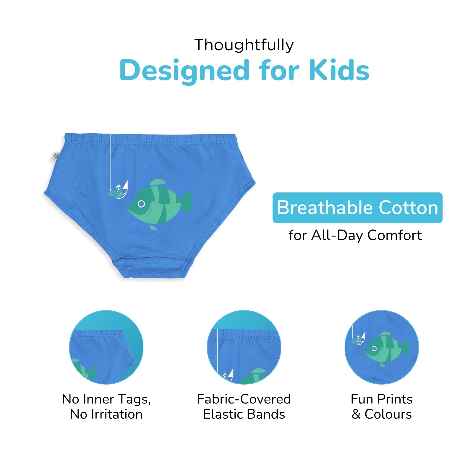 Lunchtime Blue Boy Underwear