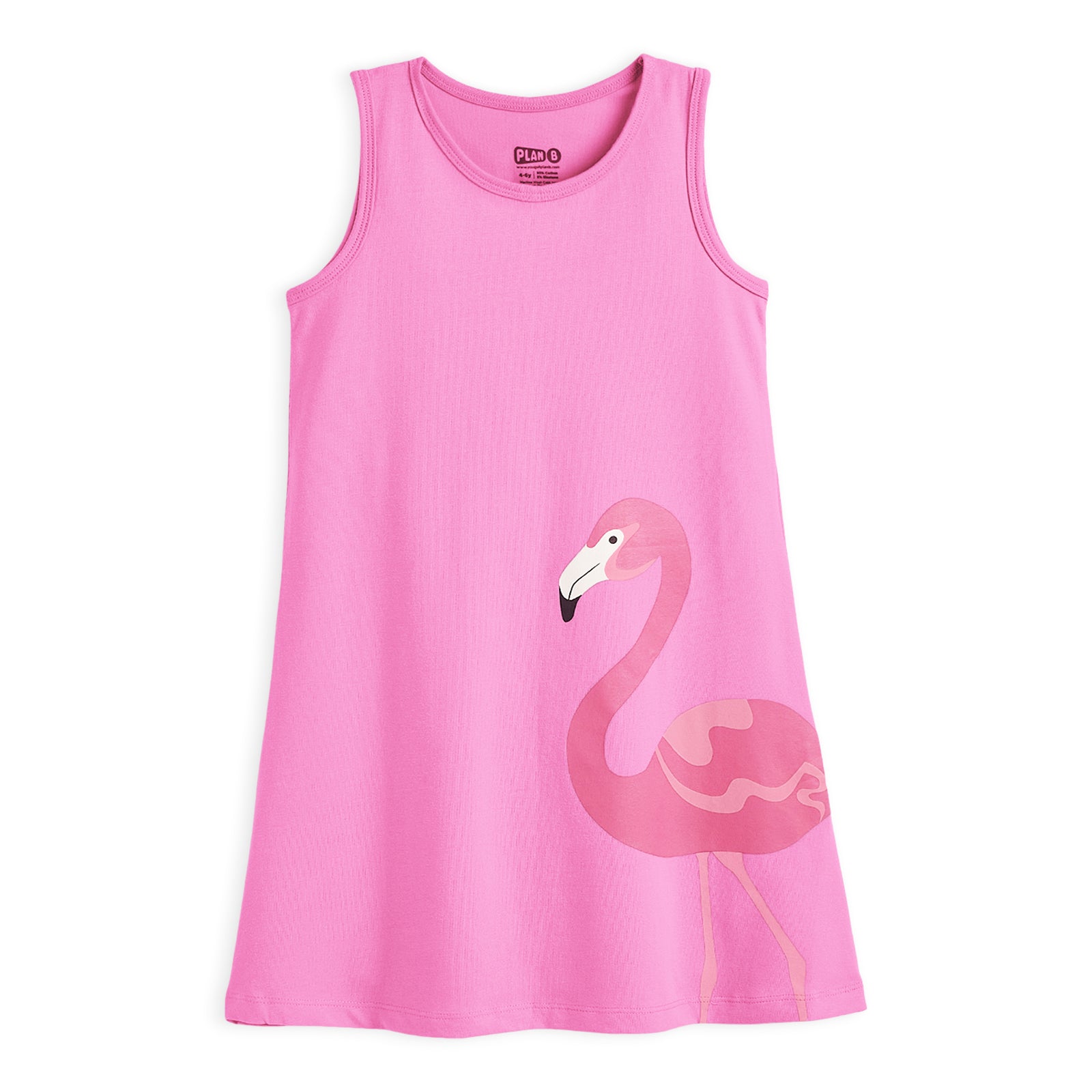 Flamingo A-Line Dress