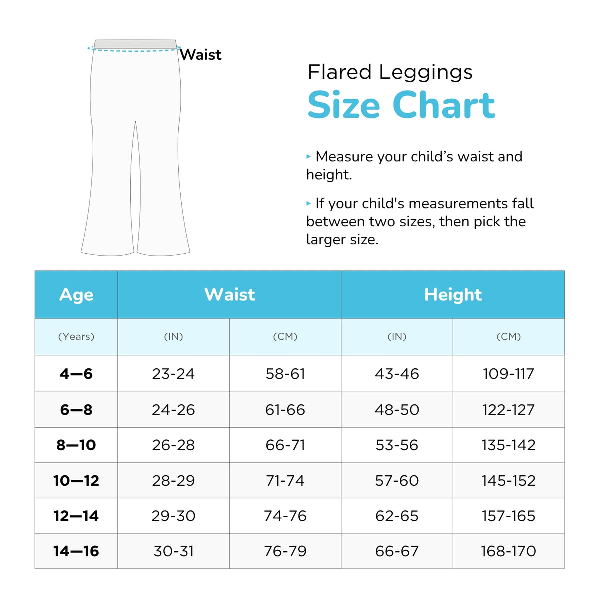 Flared Leggings - Baby Pink