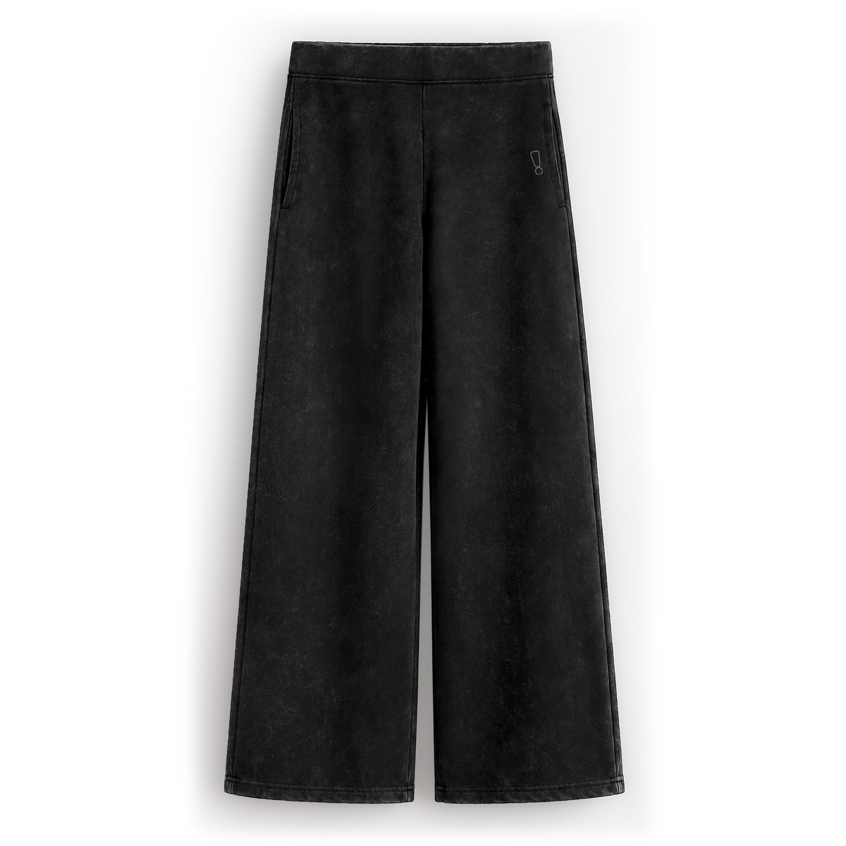 Wide Leg Pants - Black