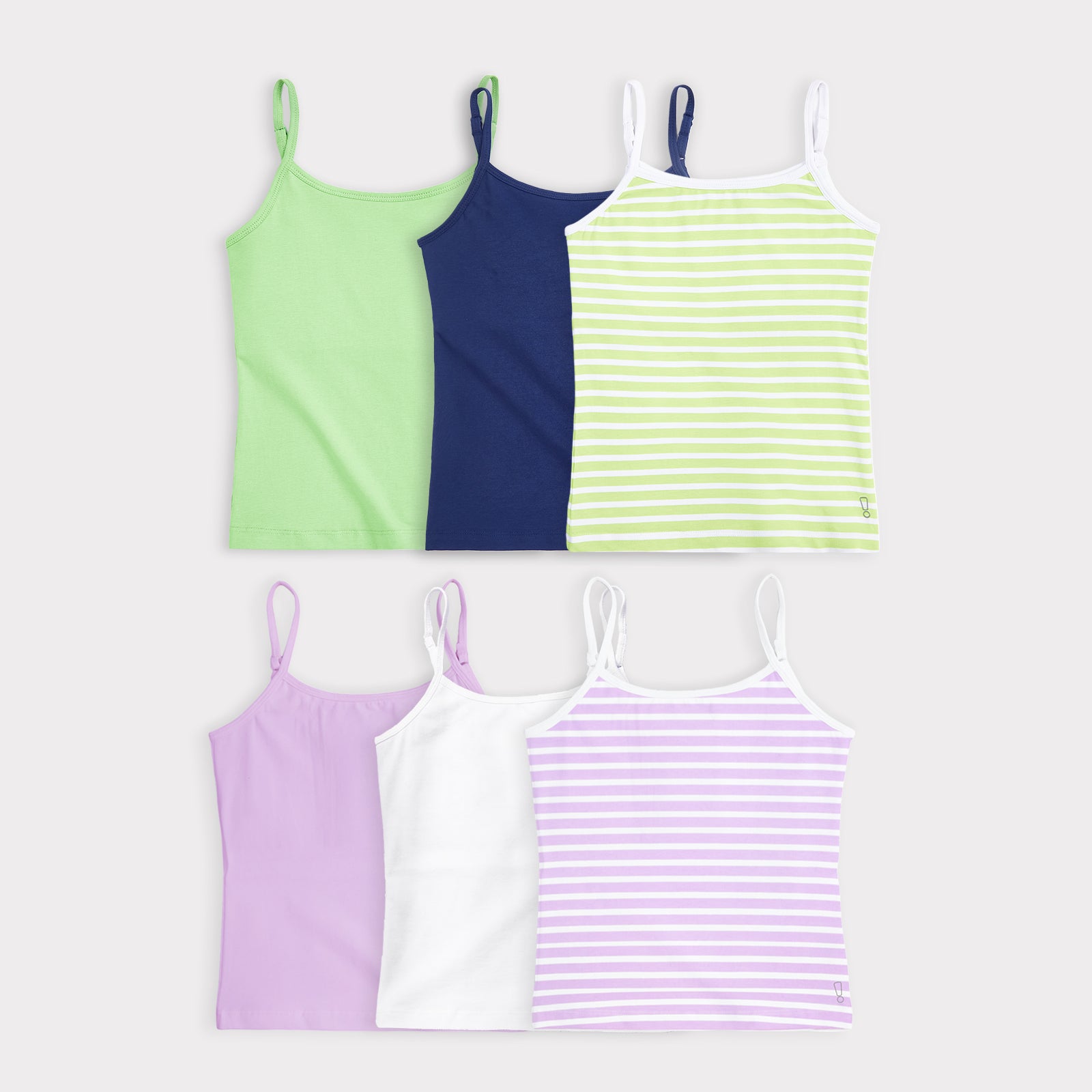 Mix 6-Pack Padded Camisoles