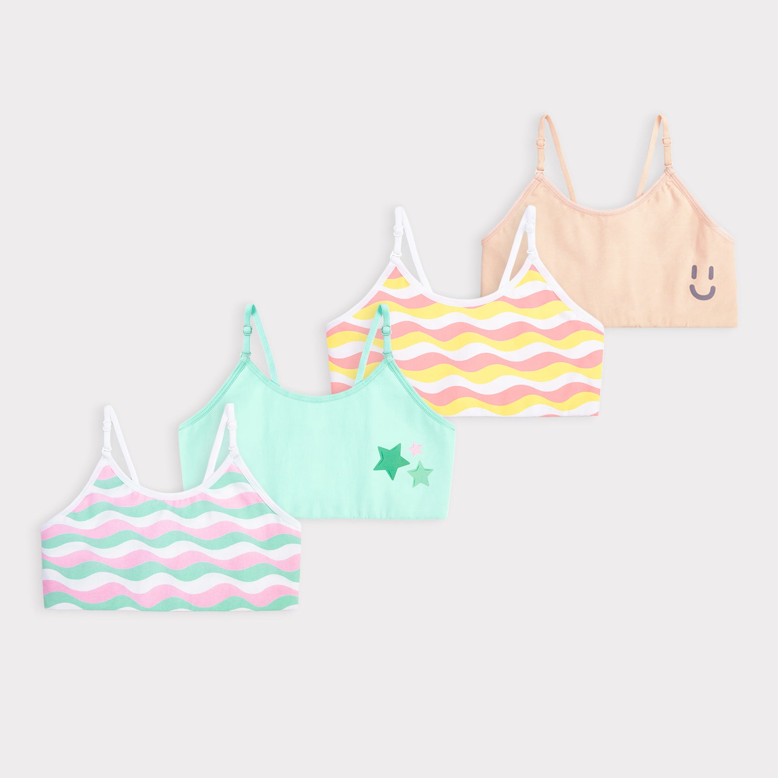 Bali 4-pack Training Bras