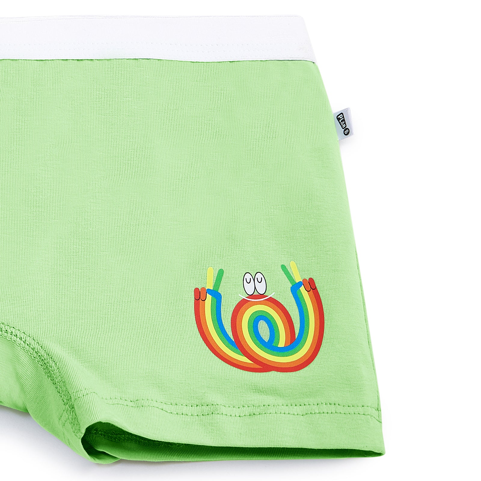 Green Rainbow Girl Trunks