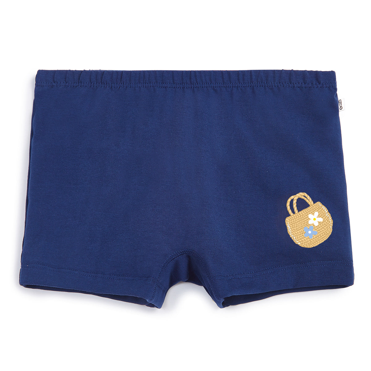 Navy Basket Girl Boxer