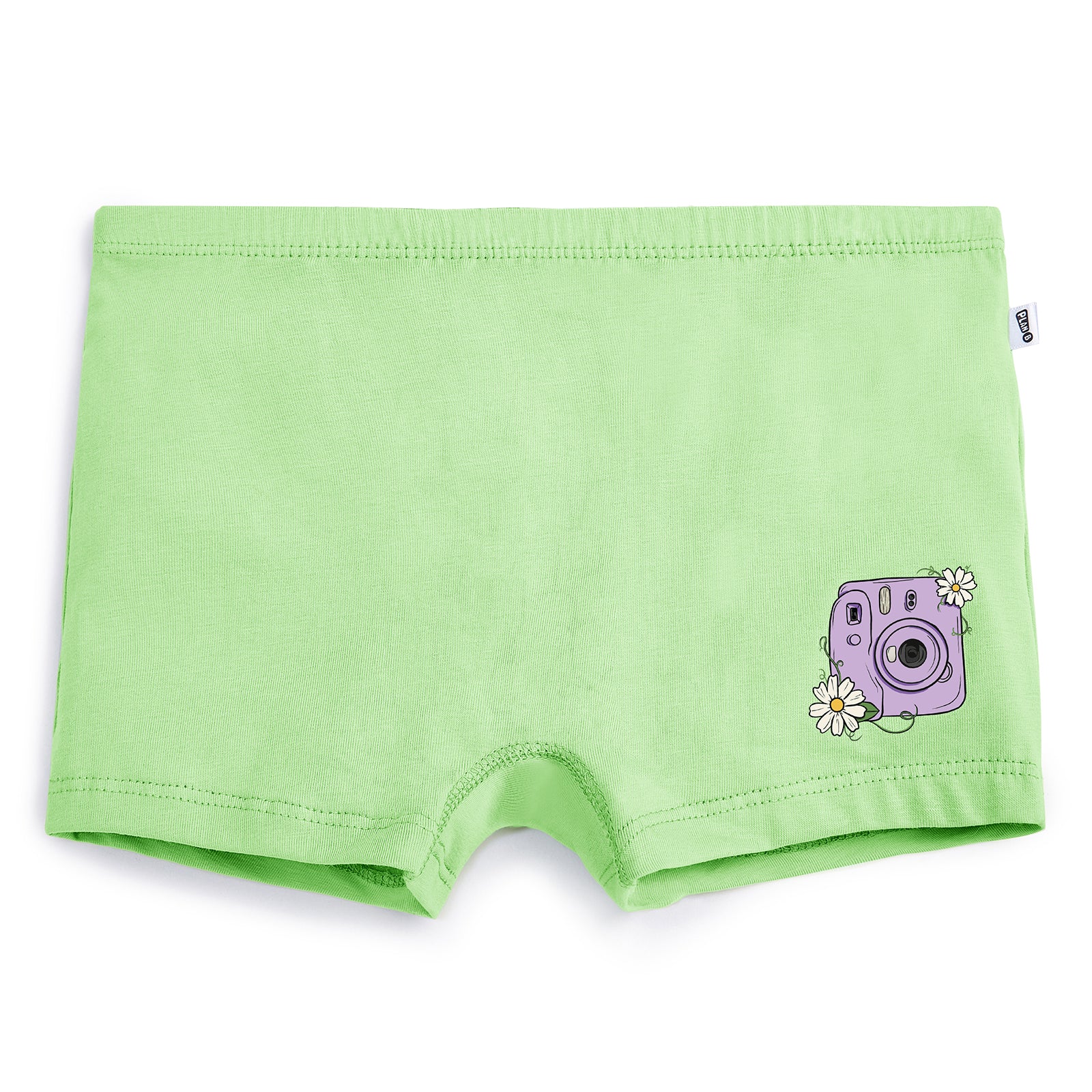 Green Camera Girl Boxer