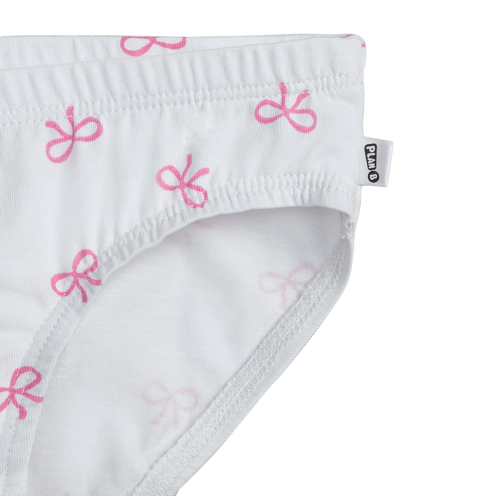 Bow Training Bra & Low Waist Panty Set