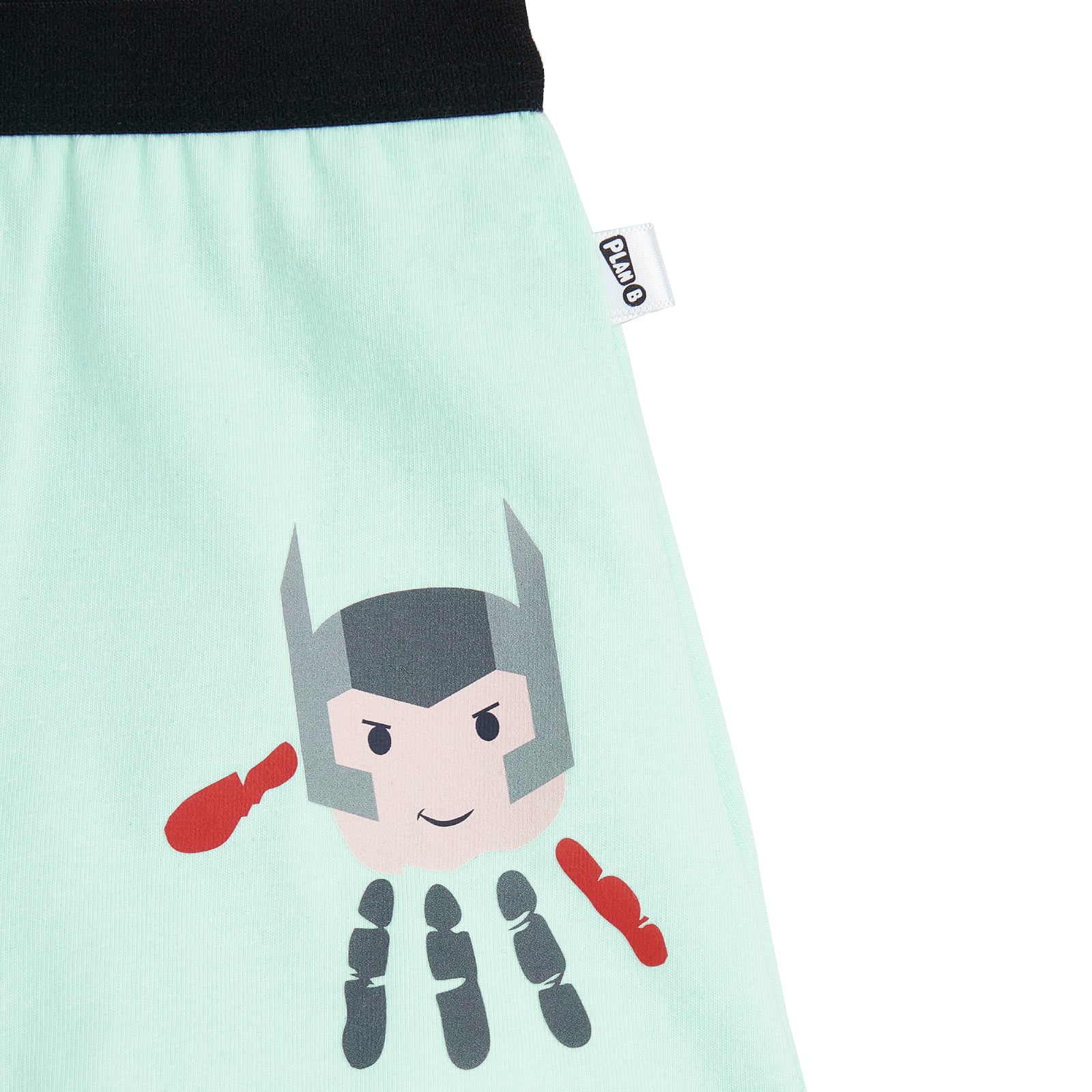 Superhero Handprint 3-Pack Boy Trunks
